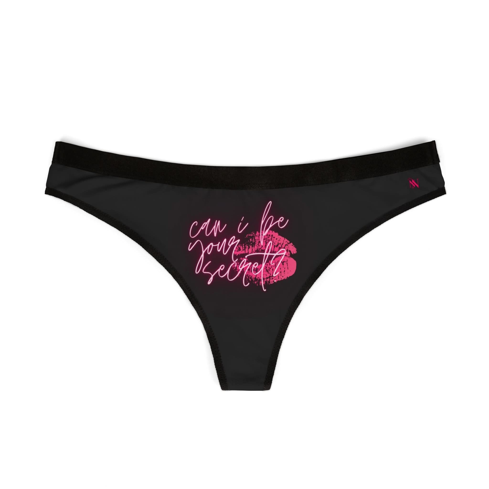 Can I Be Your Secret? | Mix & Match Women’s Fun-Flirty Lovers’ Thongs