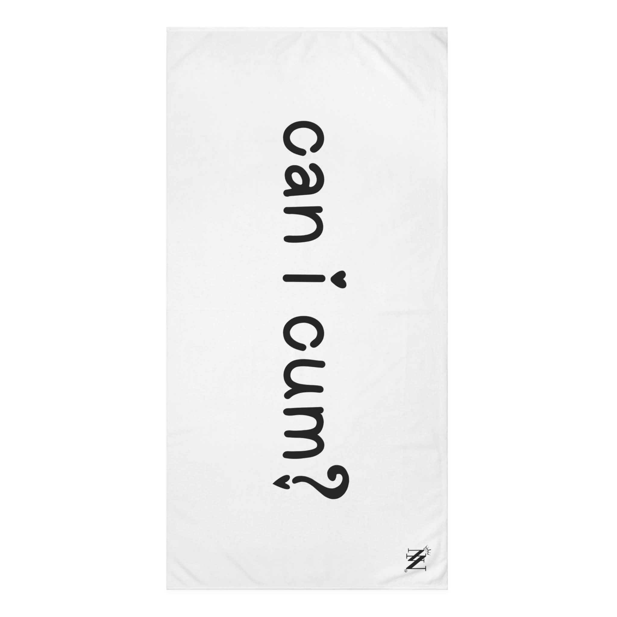 Can I Cum? | Mix & Match Naughty XL Fun-Flirty Lovers’ Towels