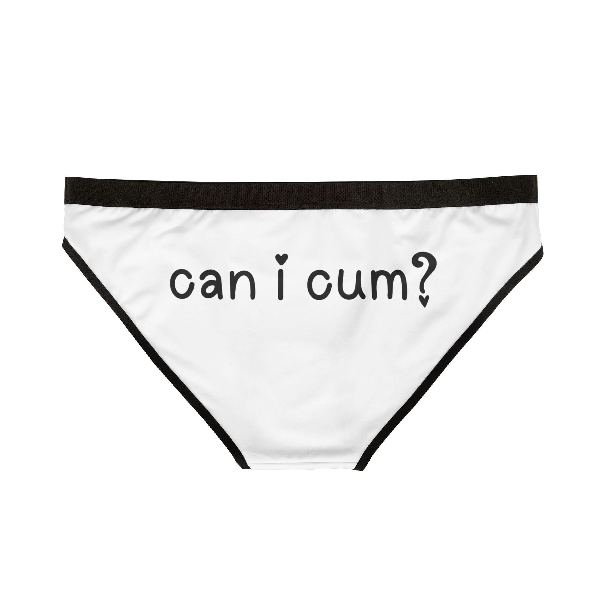Can I Cum? | Mix & Match Women’s Fun-Flirty Lovers’ Panties