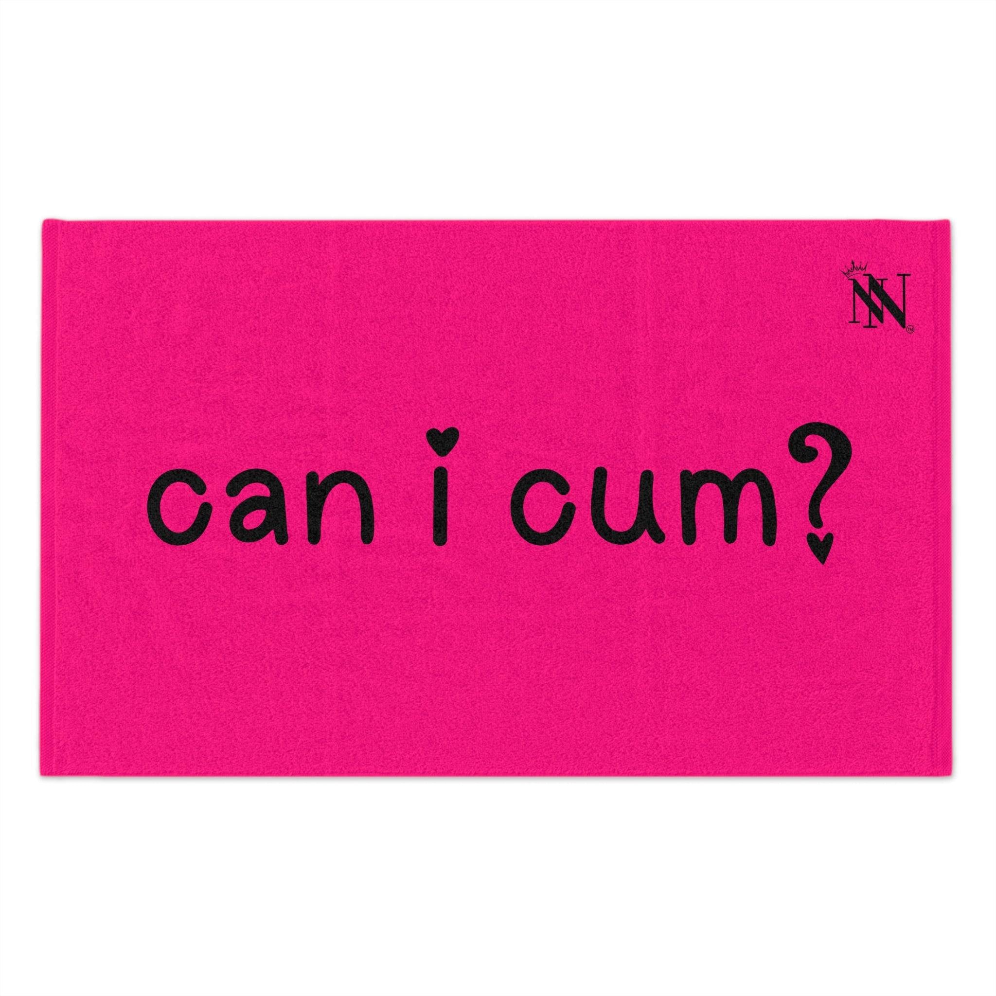 Can I Cum? Pink Mix & Match Soft Sex Towels | Flirty Lovers’ Gifts