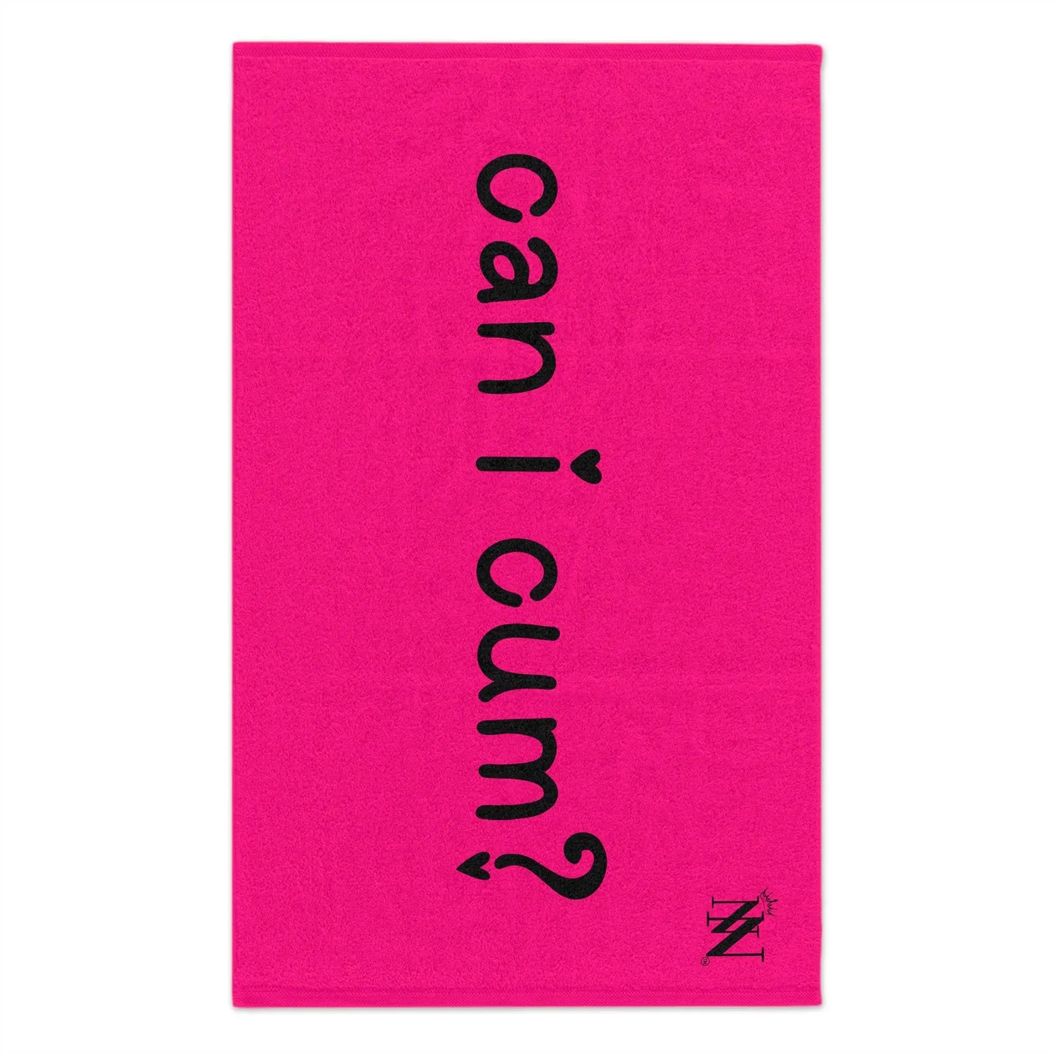 Can I Cum? Pink Mix & Match Soft Sex Towels | Flirty Lovers’ Gifts