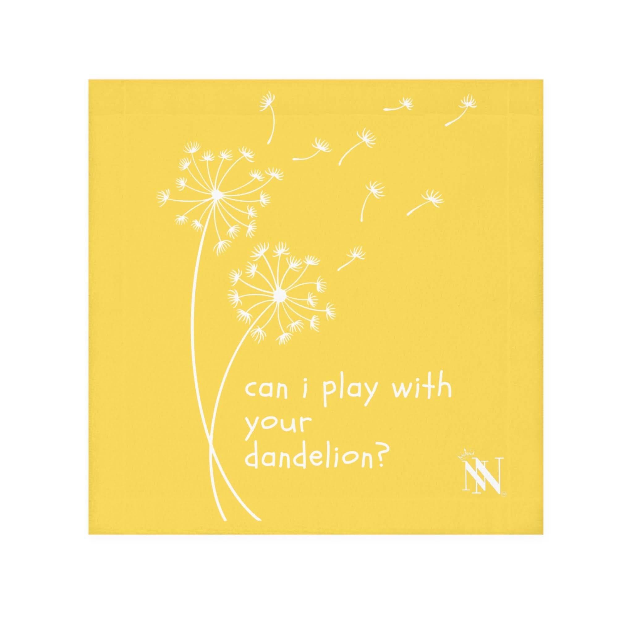 Can I Play With Your Dandelion? | Mix & Match Lils’ Fun-Flirty Lovers’ Towels