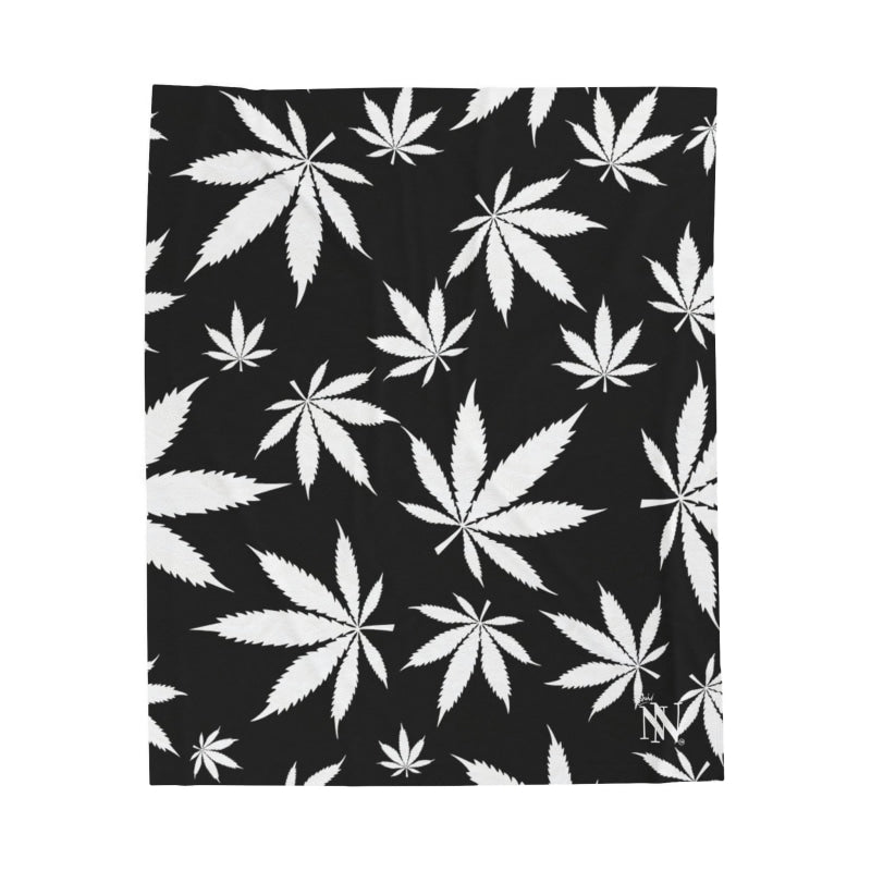 Cannabis Love Black | Mix & Match Fun-Flirty Lovers’ Blankets