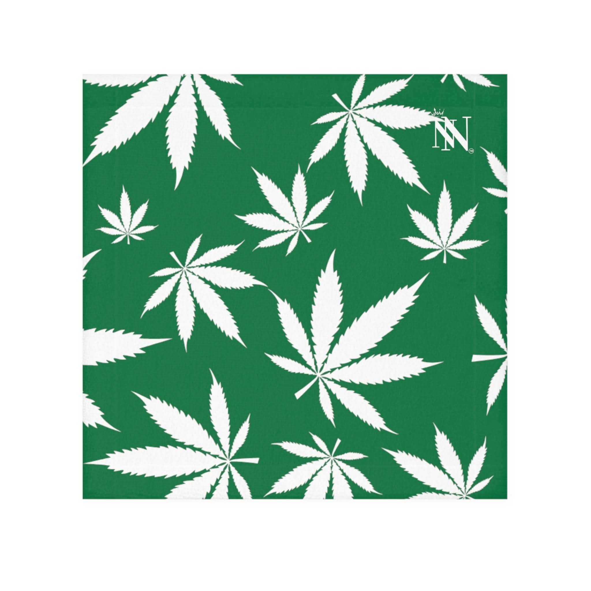 Cannabis Love Green | Mix & Match Lilsâ Fun-Flirty Loversâ Towels
