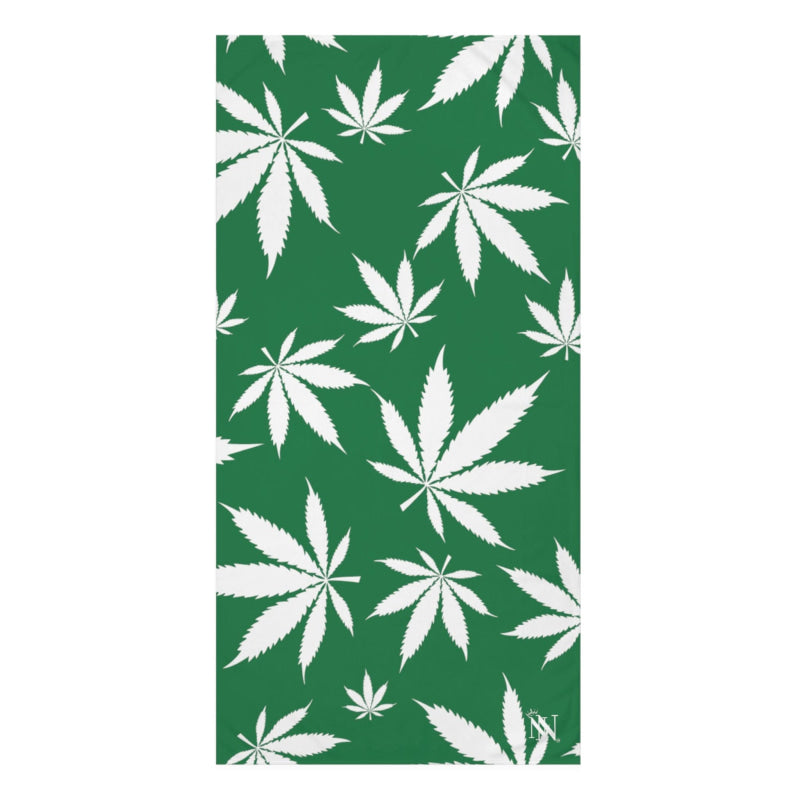 Cannabis Love Green | Mix & Match XL Fun-Flirty Lovers’ Towels