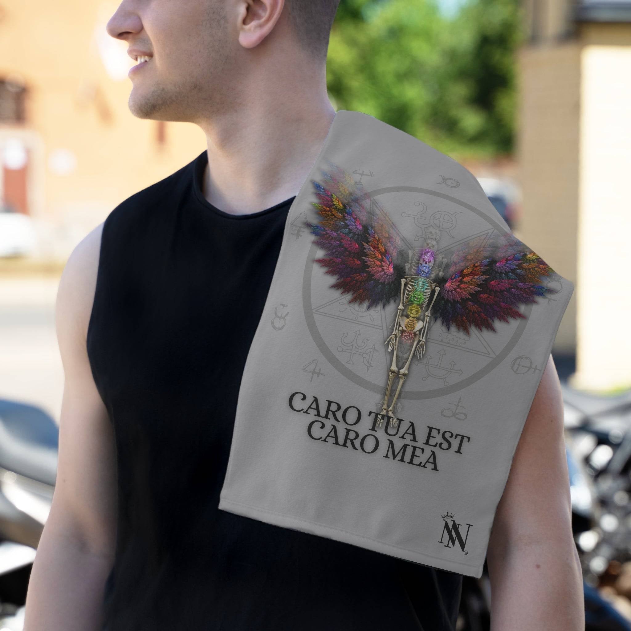 Caro Tua Est Caro Mea | Mix & Match Soft Fun-Flirty Lovers’ Towels