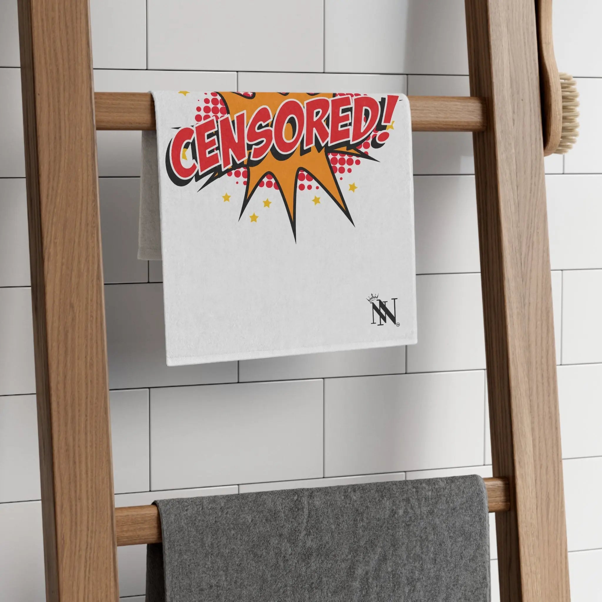 Cartoon Censored | Mix & Match Soft Fun-Flirty Lovers’ Towels