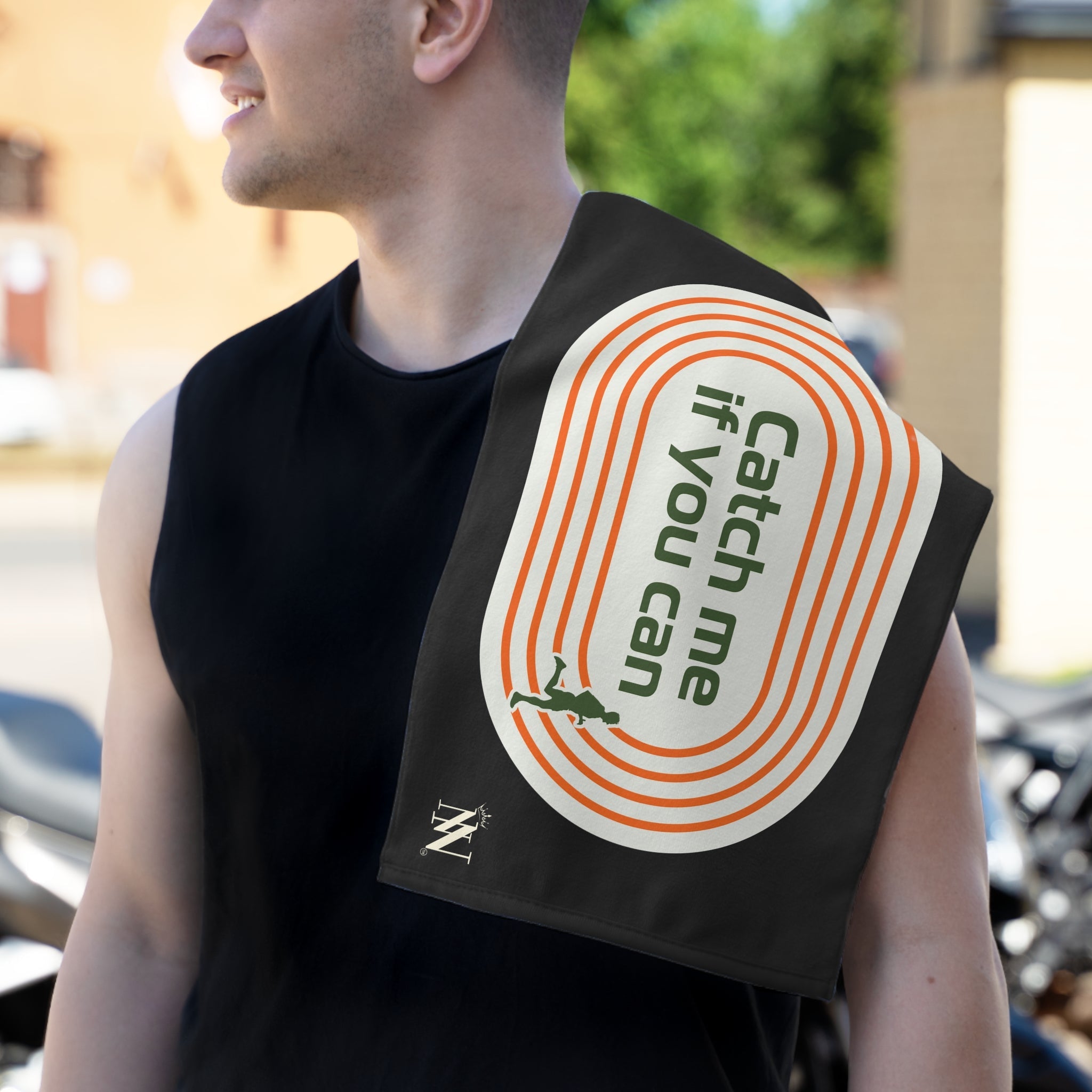 Catch Me If You Can Runner | Mix & Match Soft Fun-Flirty Lovers’ Towels