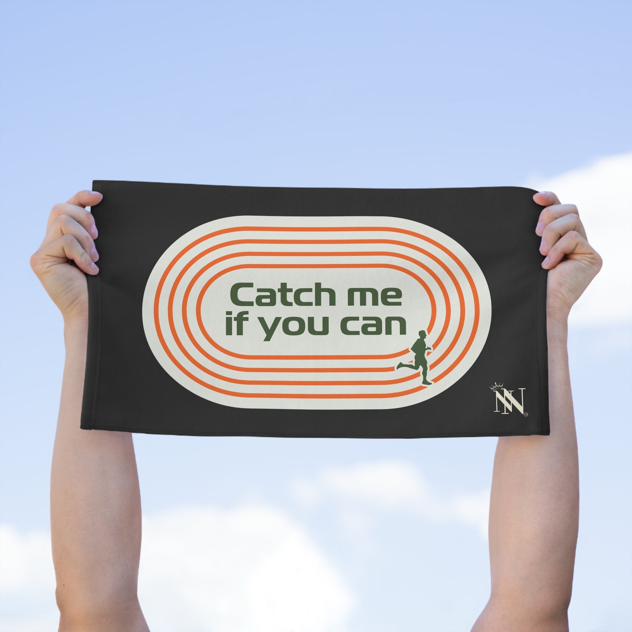 Catch Me If You Can Runner | Mix & Match Soft Fun-Flirty Lovers’ Towels