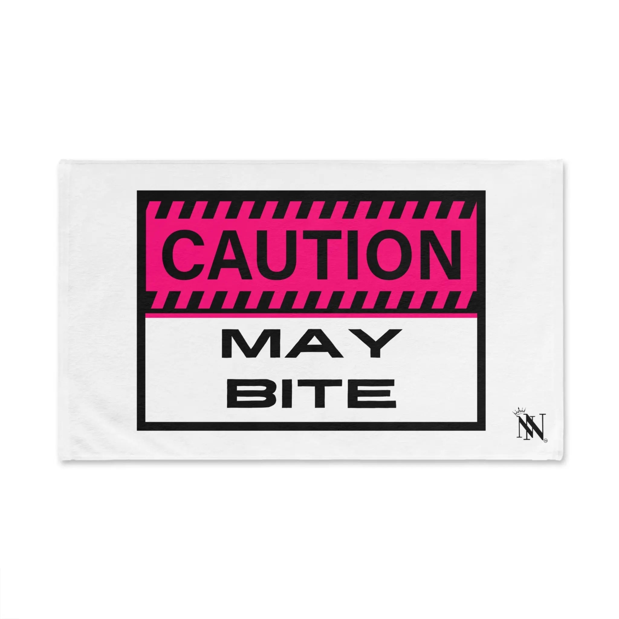 Caution: May Bite | Mix & Match Original Fun-Flirty Lovers’ Towels