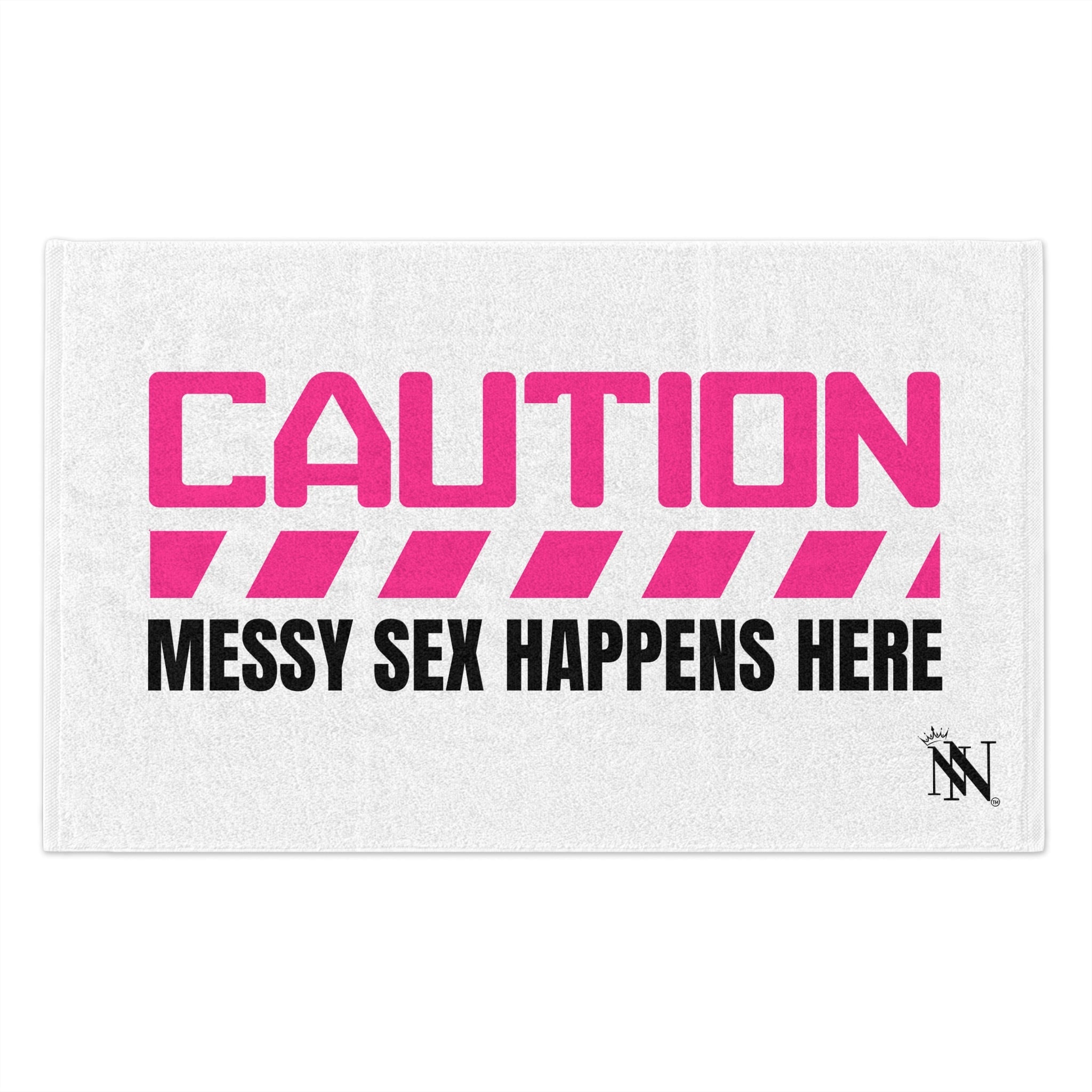 Caution: Messy Sex Happens Here | Mix & Match Soft Fun-Flirty Lovers’ Towels