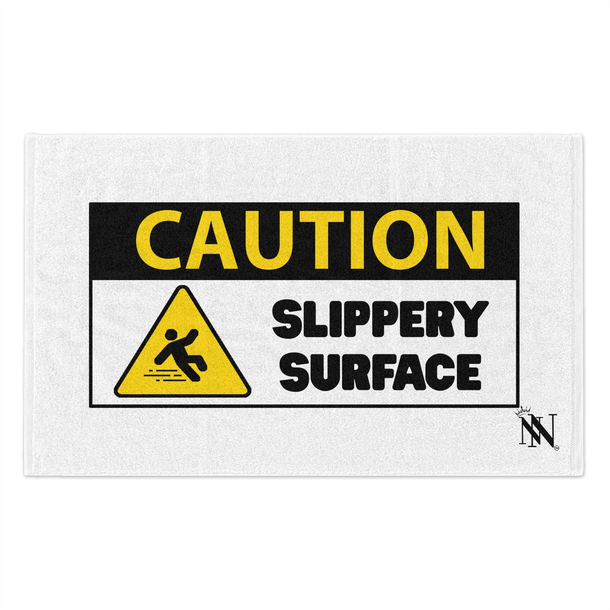 Caution: Slippery Surface | Mix & Match Soft Fun-Flirty Lovers’ Towels