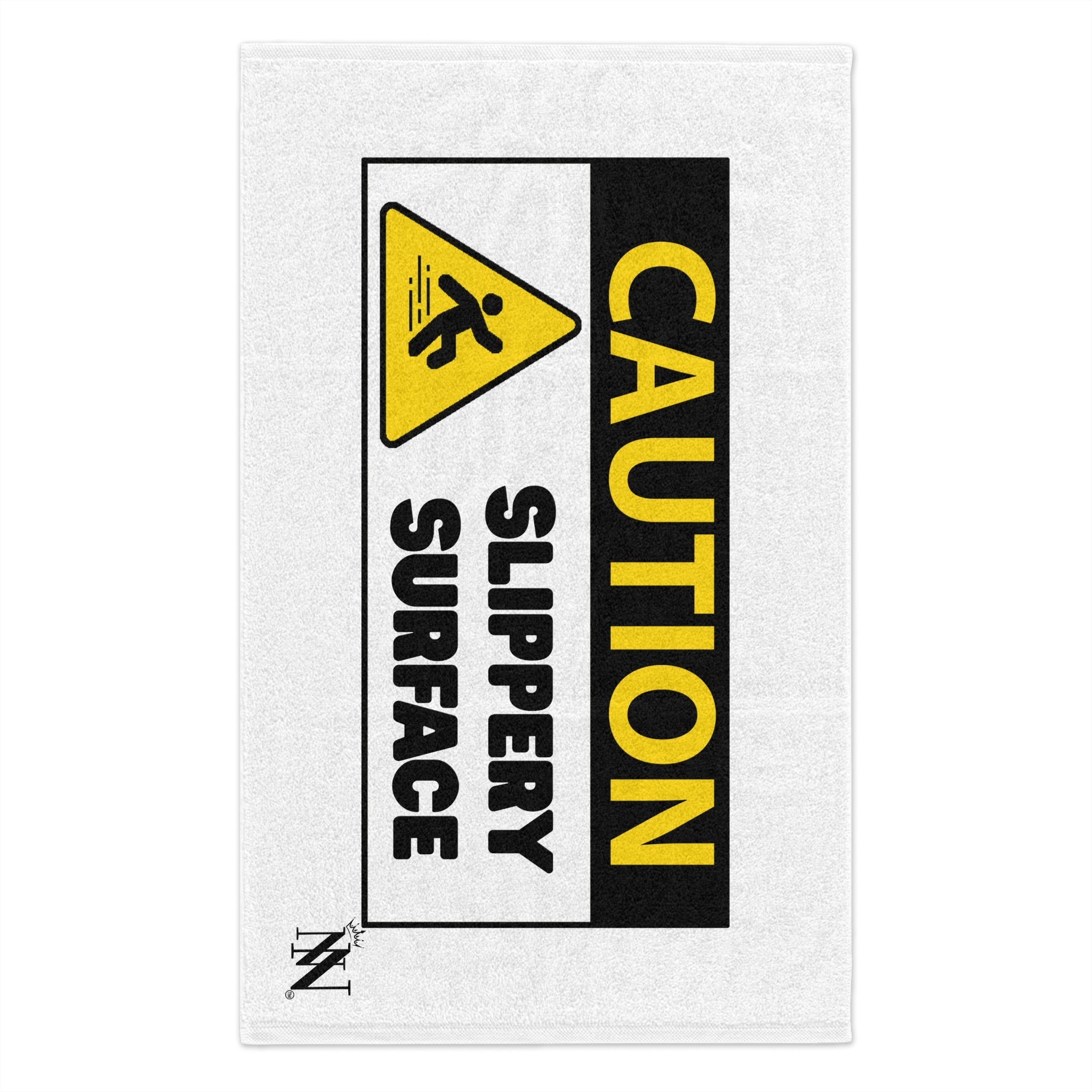 Caution: Slippery Surface | Mix & Match Soft Fun-Flirty Lovers’ Towels