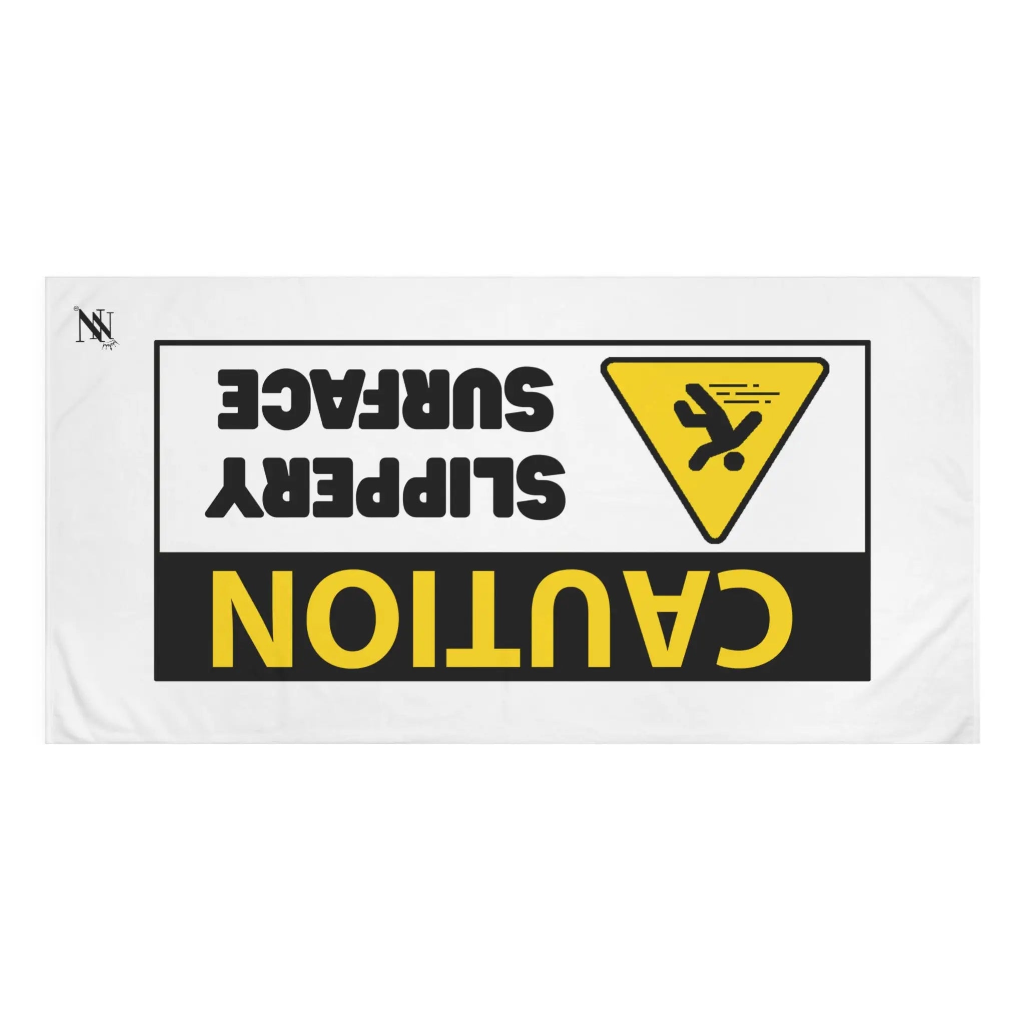 Caution: Slippery Surface | Mix & Match XL Fun-Flirty Lovers’ Towels