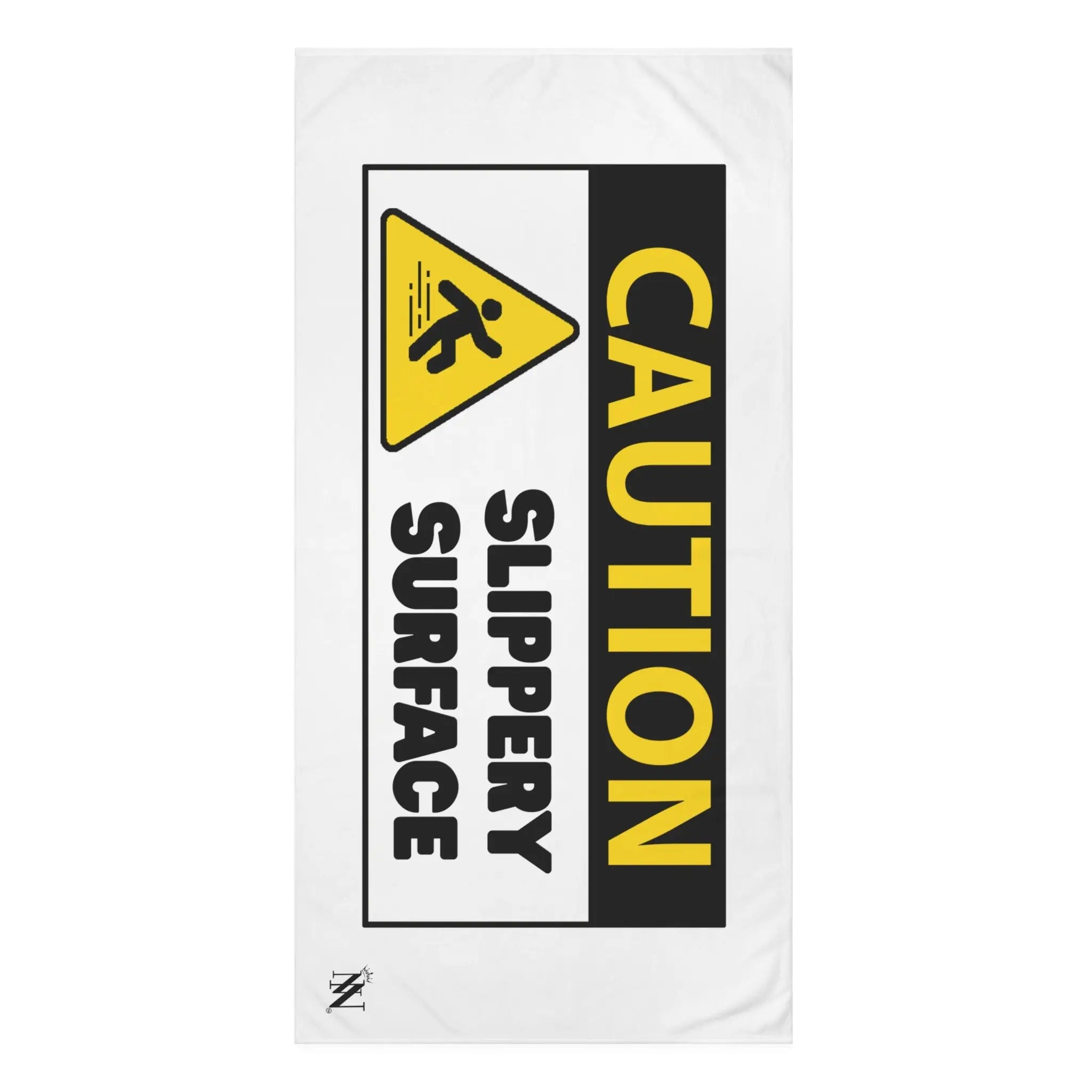 Caution: Slippery Surface | Mix & Match XL Fun-Flirty Lovers’ Towels