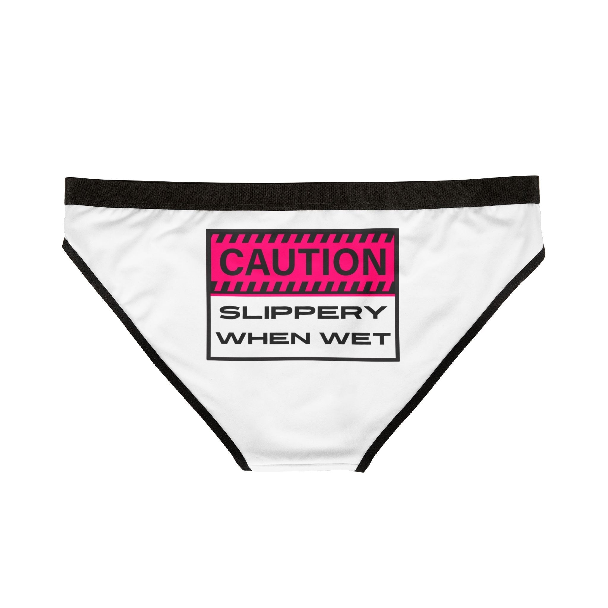 Caution Slippery When Wet | Mix & Match Women’s Fun-Flirty Lovers’ Panties