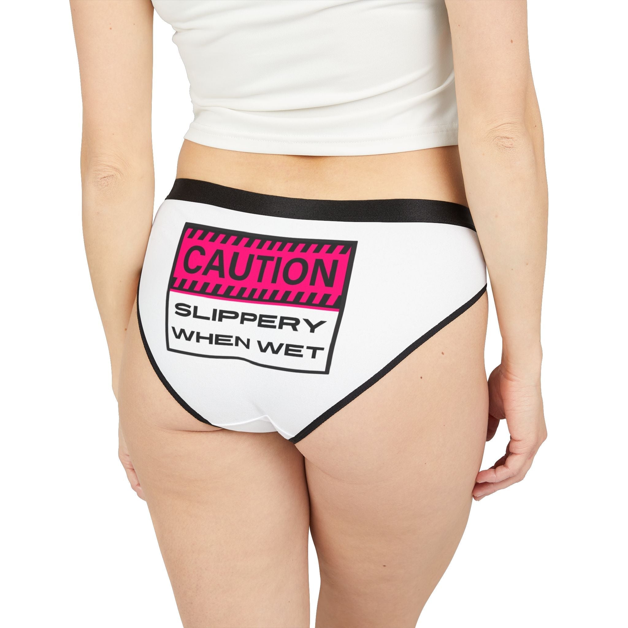 Caution Slippery When Wet | Mix & Match Women’s Fun-Flirty Lovers’ Panties