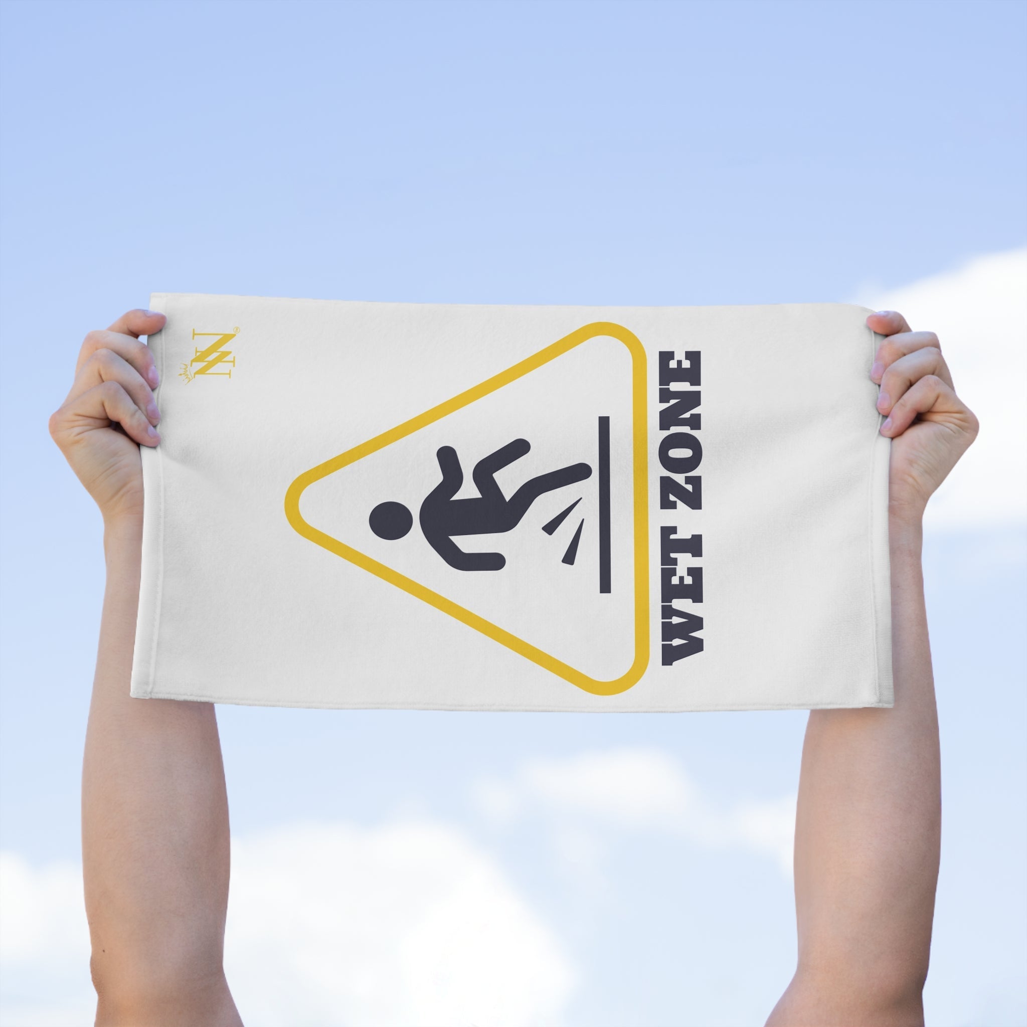 Caution: Wet Zone | Mix & Match Soft Fun-Flirty Lovers’ Towels