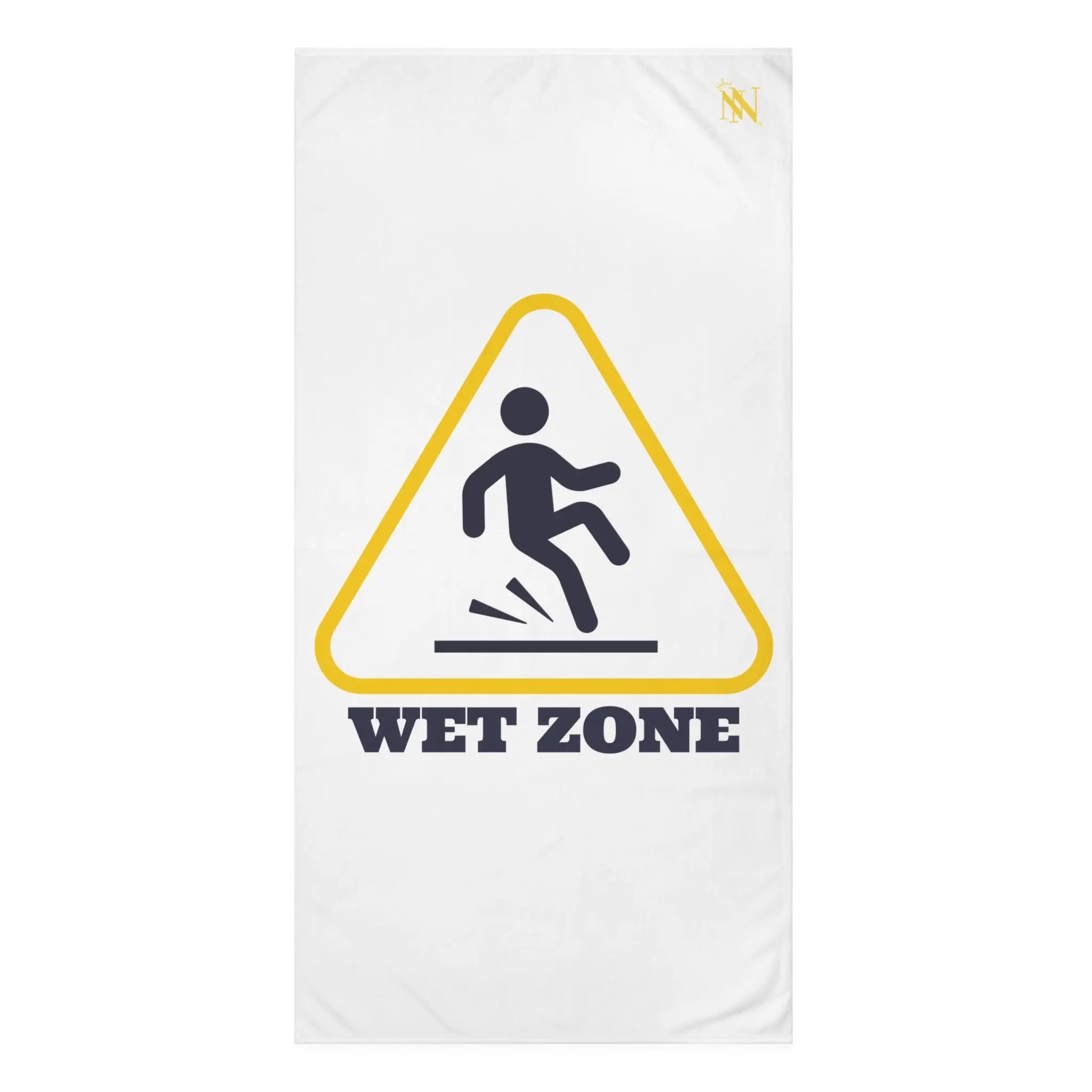 Caution: Wet Zone | Mix & Match XL Fun-Flirty Lovers’ Towels
