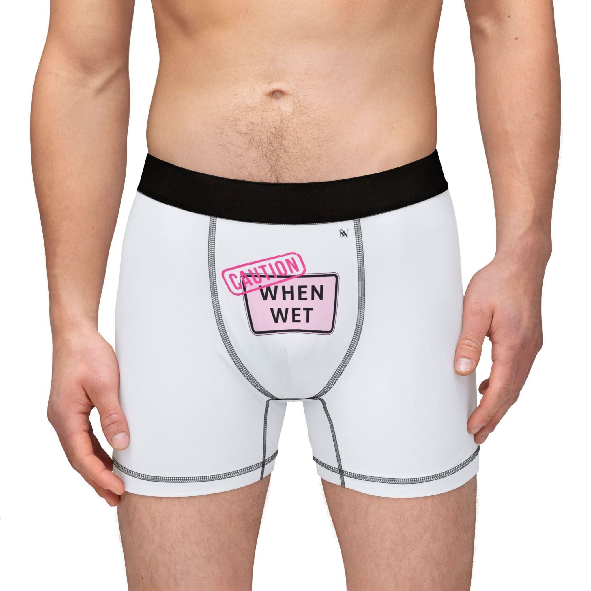 Caution When Wet | Mix & Match Fun-Flirty Lovers’ Boxer Briefs