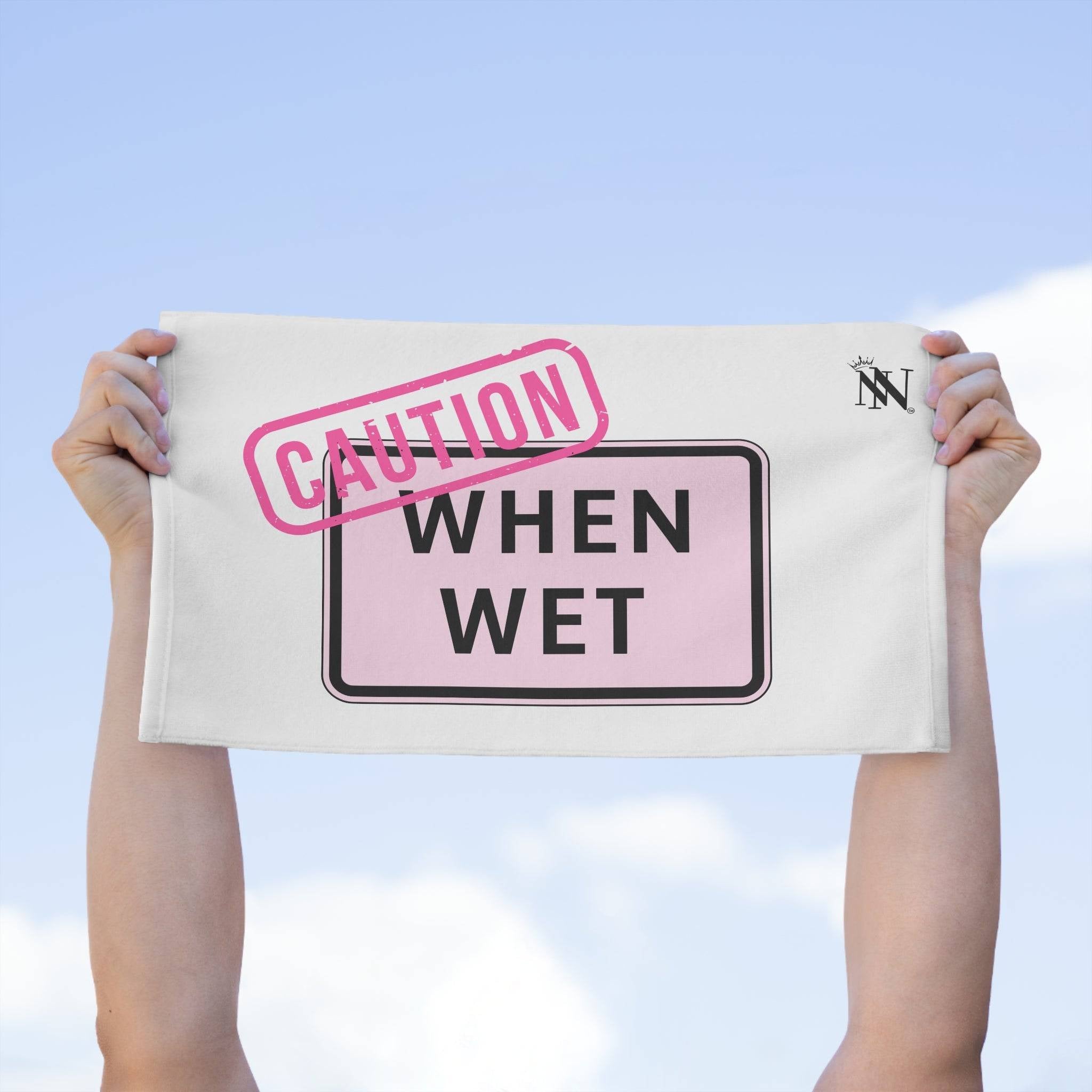 Caution When Wet | Mix & Match Soft Fun-Flirty Loversâ Towels