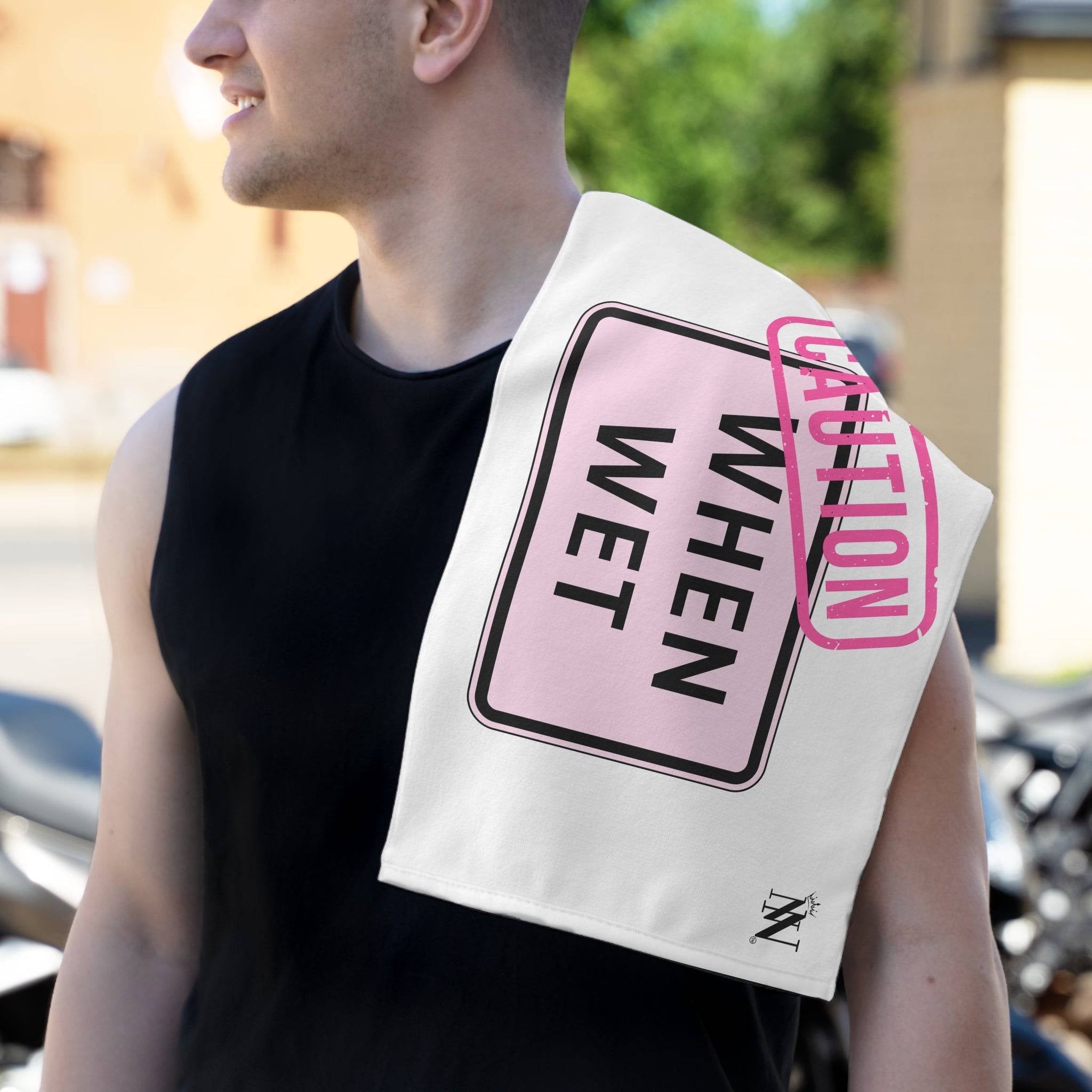 Caution When Wet | Mix & Match Soft Fun-Flirty Loversâ Towels