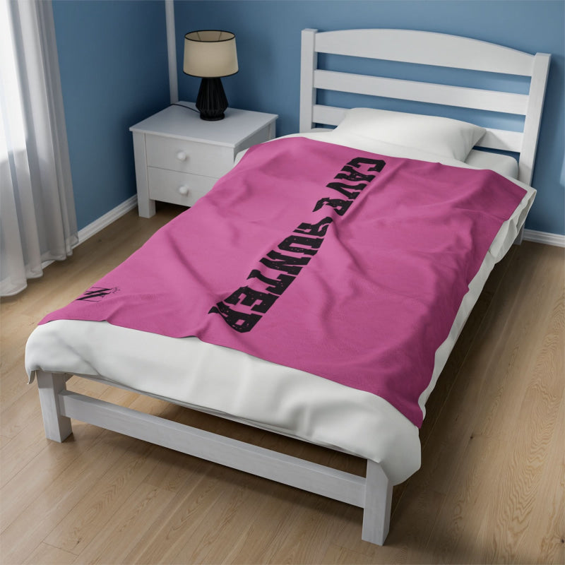 Cave Hunter Cum Squirt Sex Blanket Pink