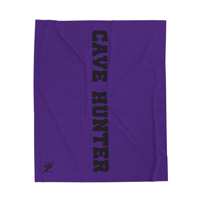 Cave Hunter Cum Squirt Sex Blanket Purple