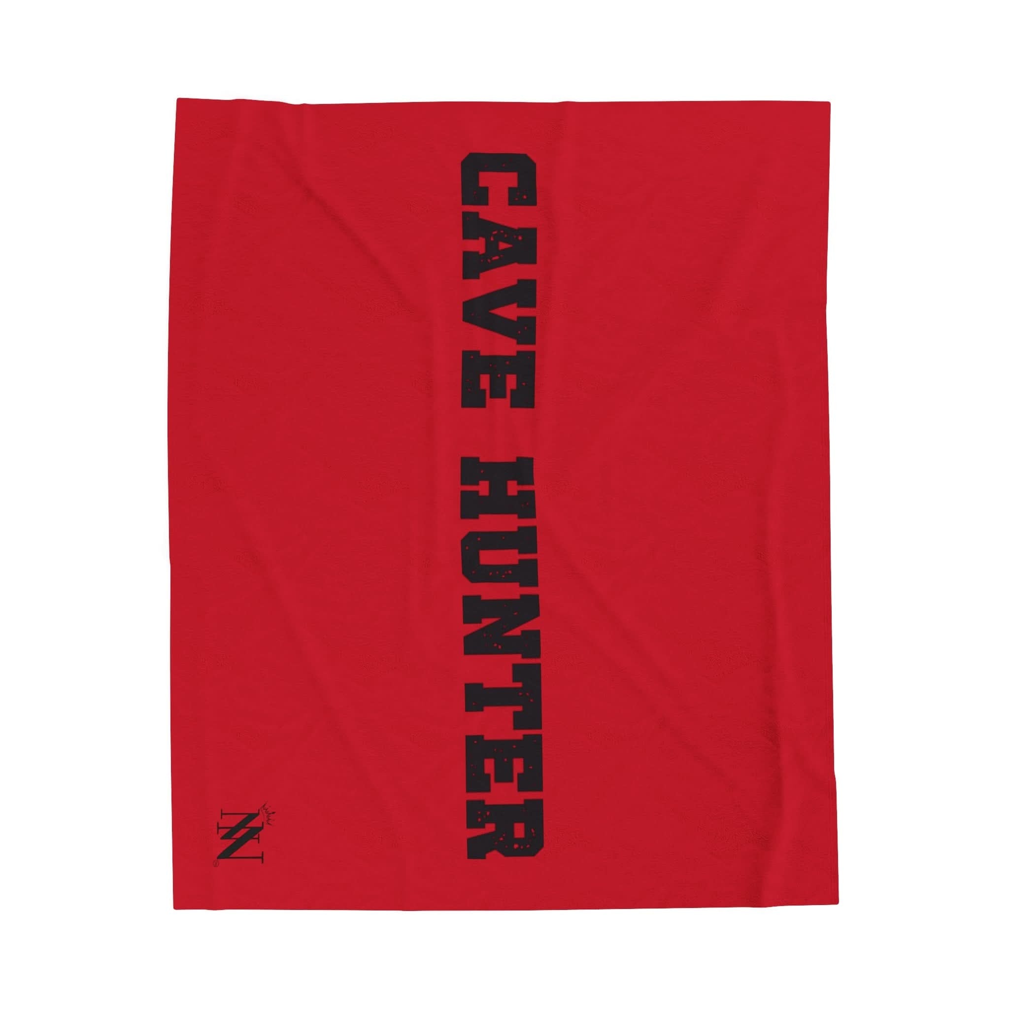 Cave Hunter Cum Squirt Sex Blanket Red