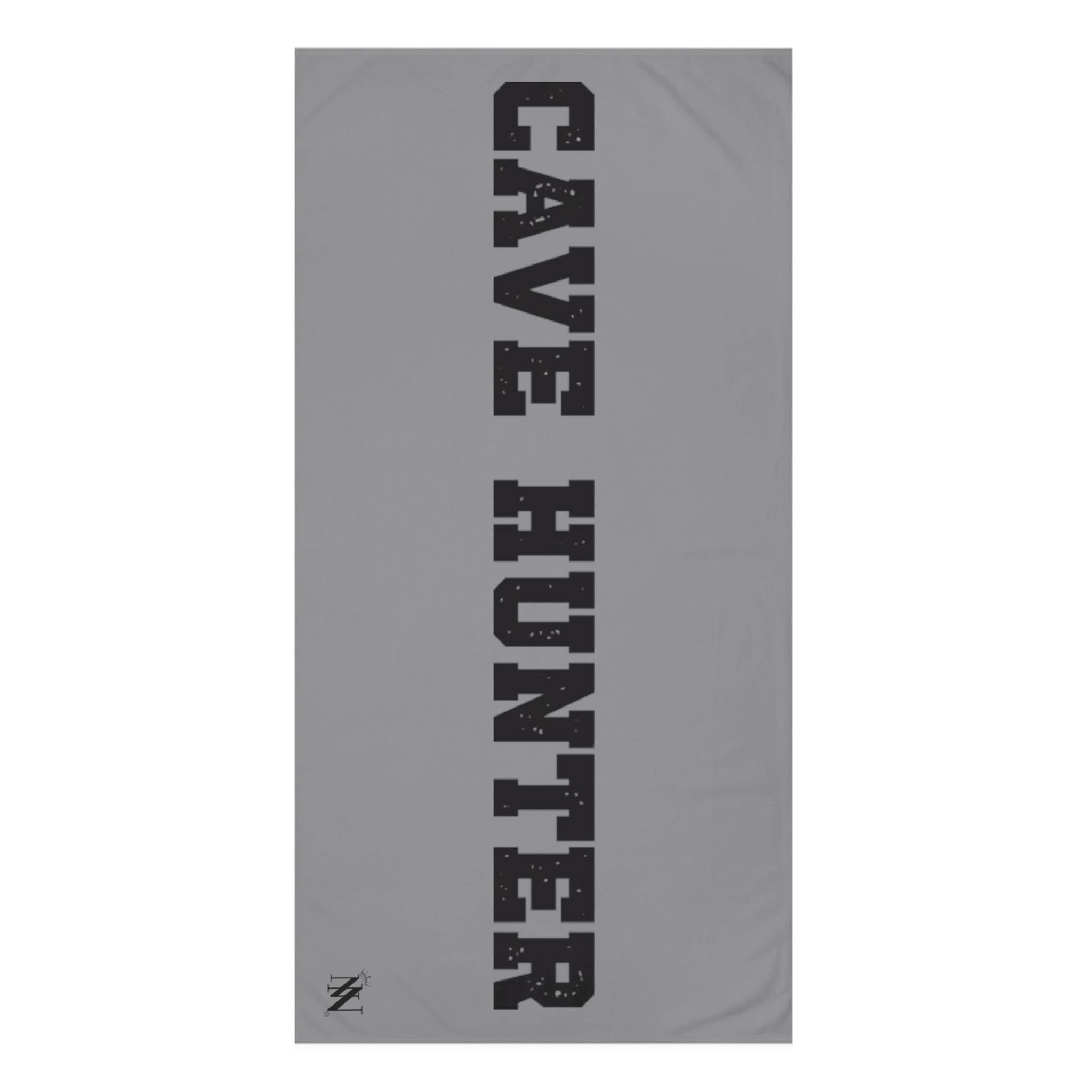 Cave Hunter Grey | Mix & Match XL Fun-Flirty Lovers’ Towels