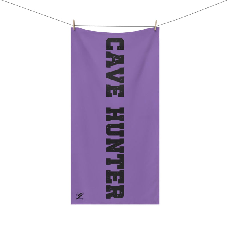 Cave Hunter Lavendar | Mix & Match XL Fun-Flirty Lovers’ Towels