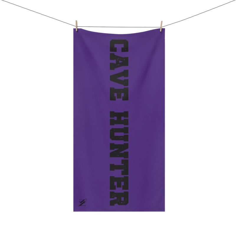 Cave Hunter Purple | Mix & Match XL Fun-Flirty Lovers’ Towels