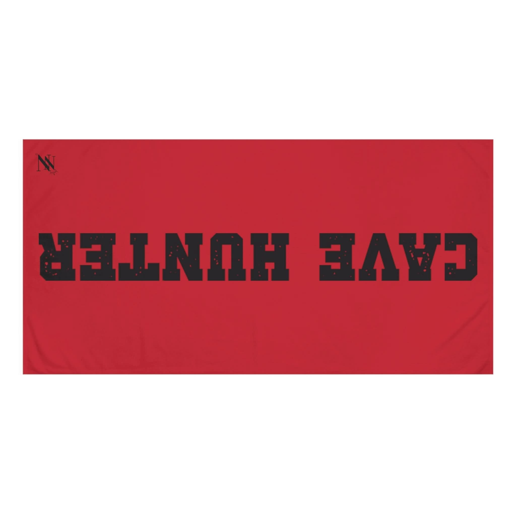 Cave Hunter Red | Mix & Match XL Fun-Flirty Lovers’ Towels
