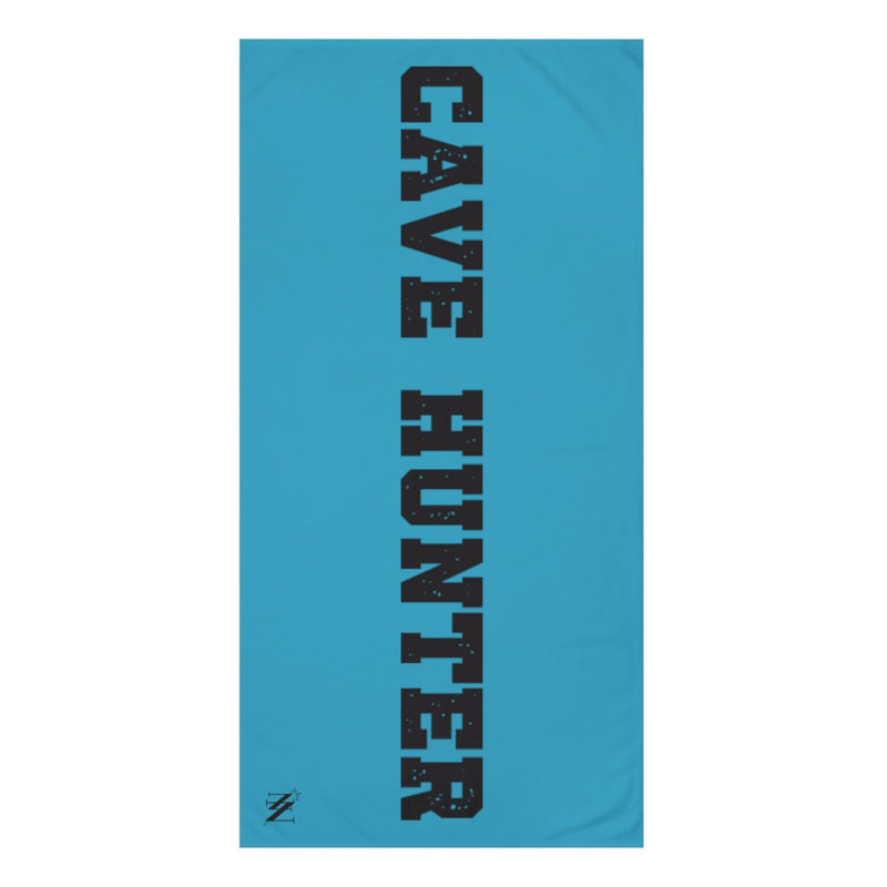 Cave Hunter Teal | Mix & Match XL Fun-Flirty Lovers’ Towels