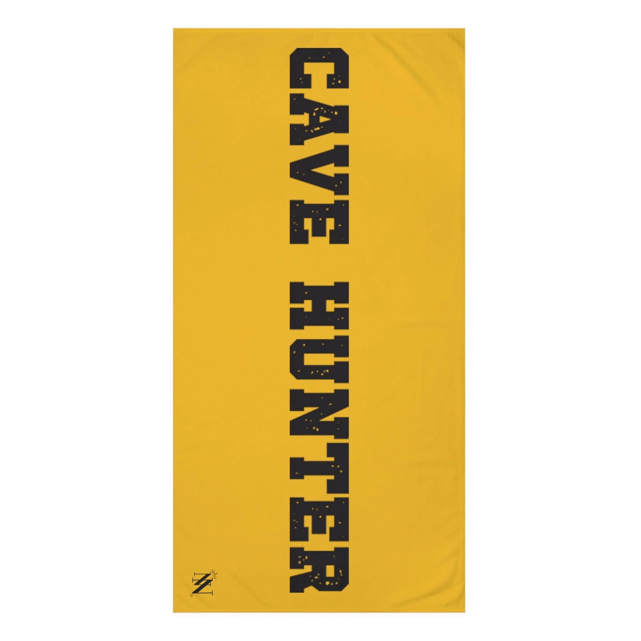 Cave Hunter XXL Cum Beach Towel Yellow