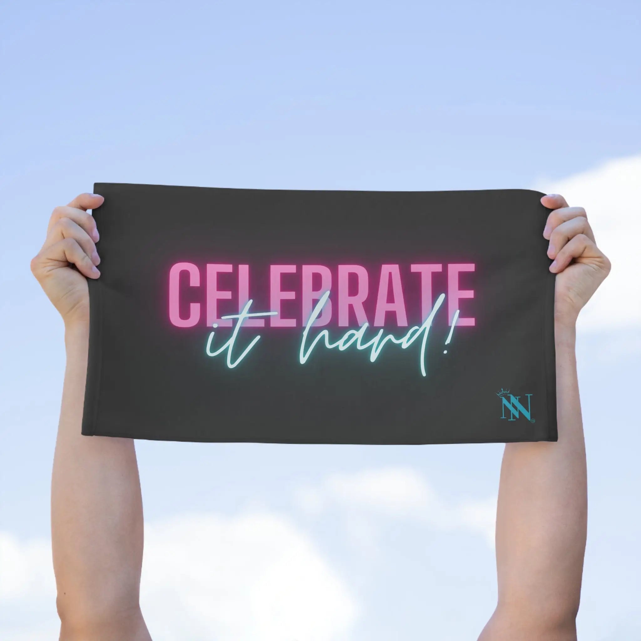 Celebrate It Hard | Mix & Match Soft Fun-Flirty Lovers’ Towels