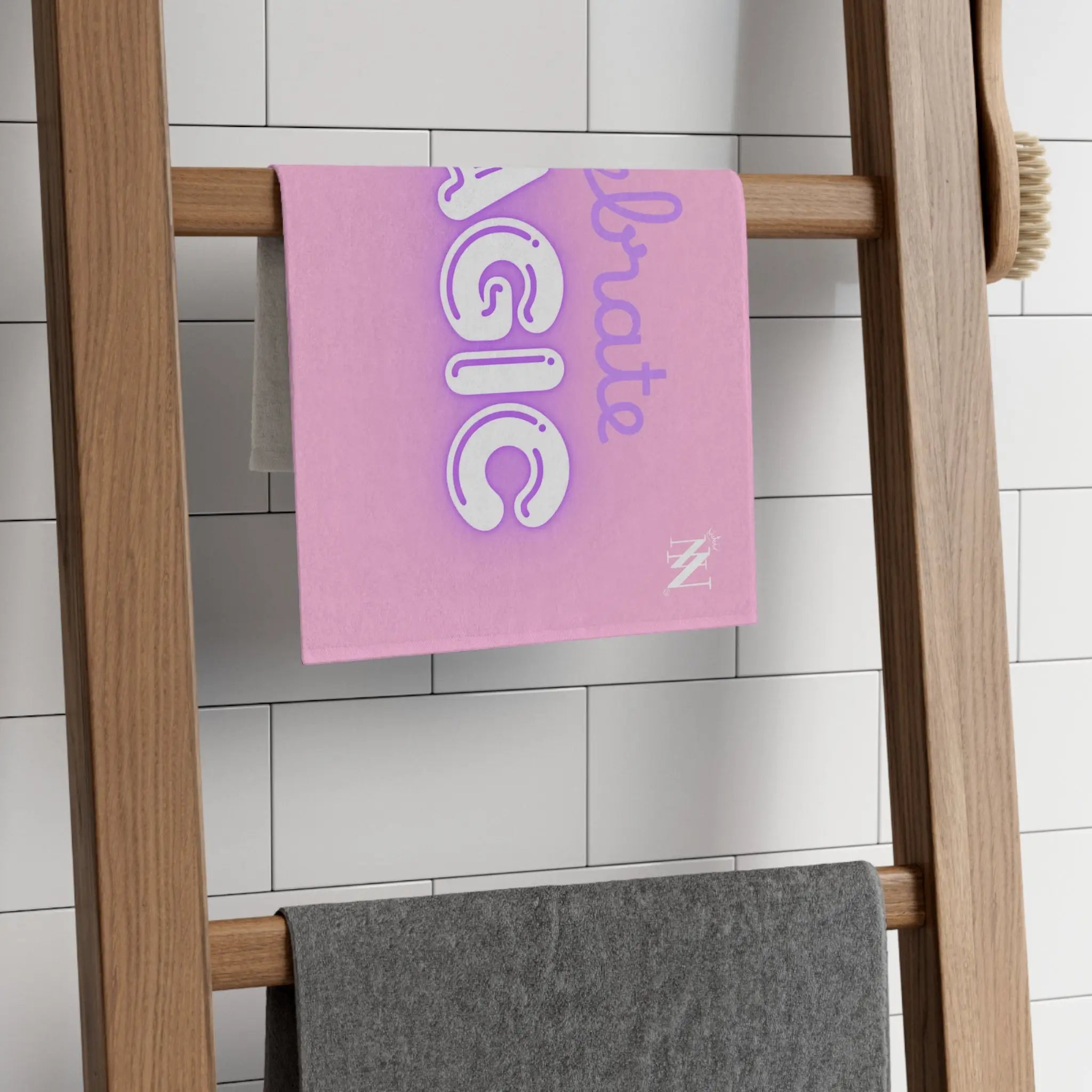 Celebrate Magic Light Pink | Mix & Match Soft Fun-Flirty Lovers’ Towels