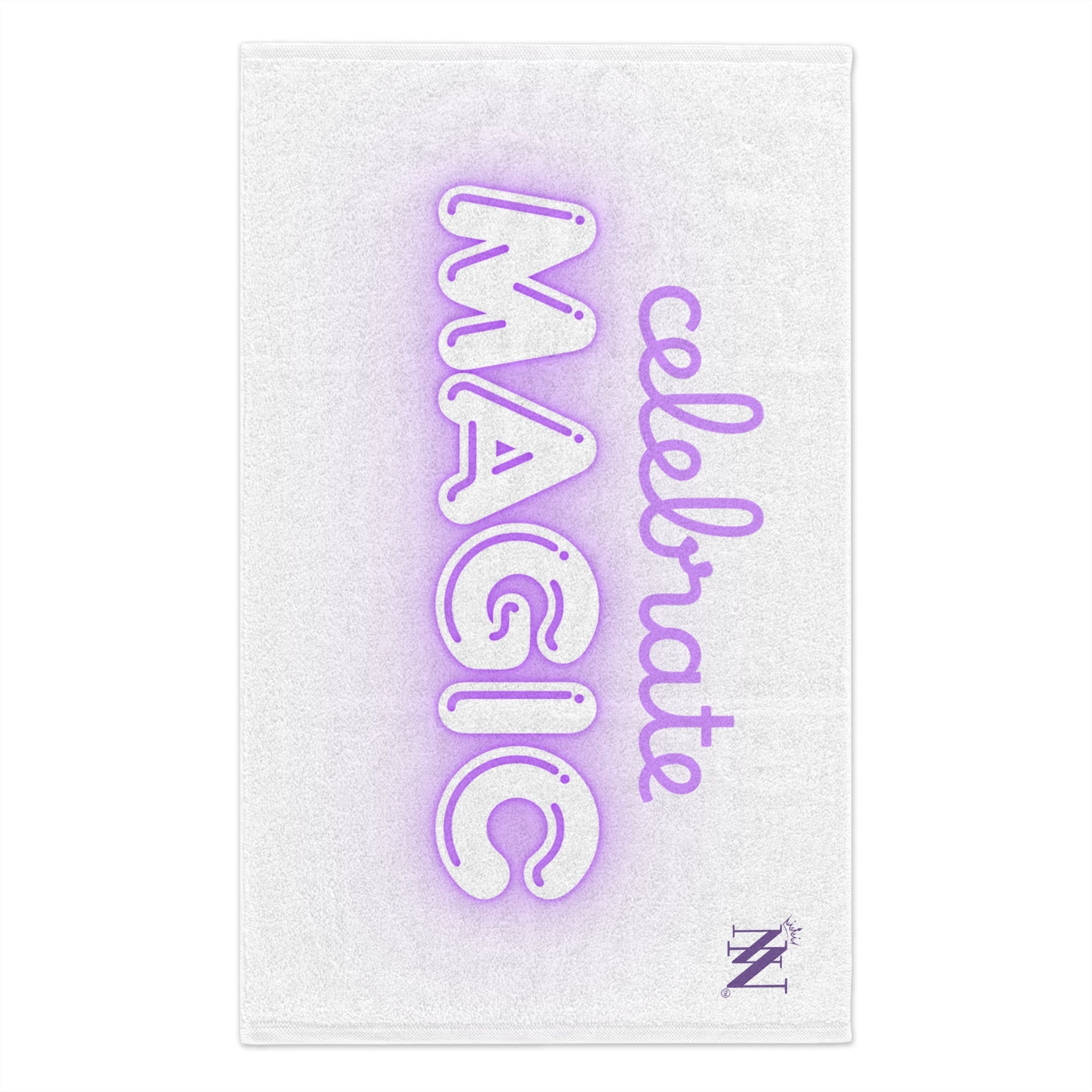 Celebrate Magic White | Mix & Match Soft Fun-Flirty Lovers’ Towels