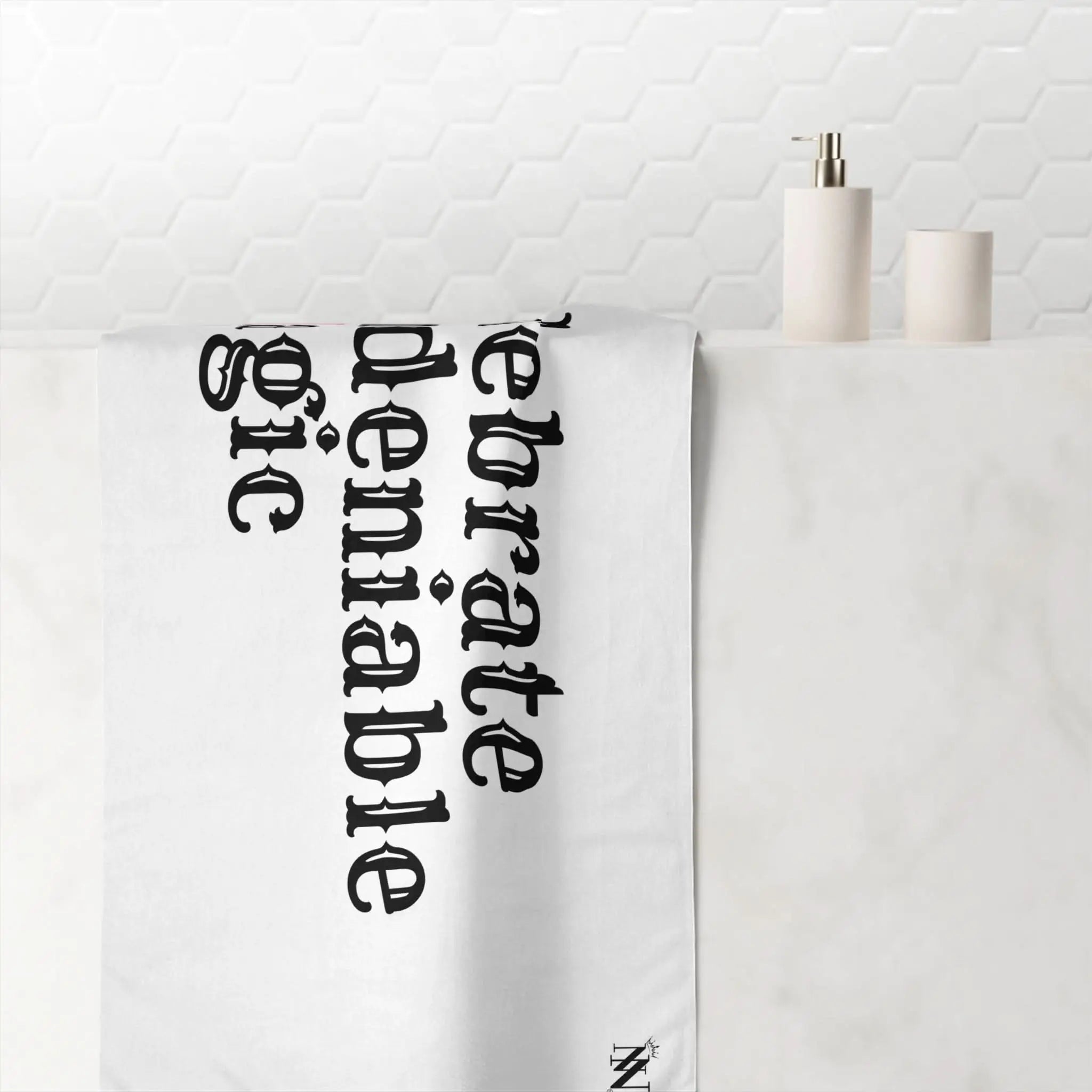 Celebrate Undeniable Magic | Mix & Match Naughty XL Fun-Flirty Lovers’ Towels