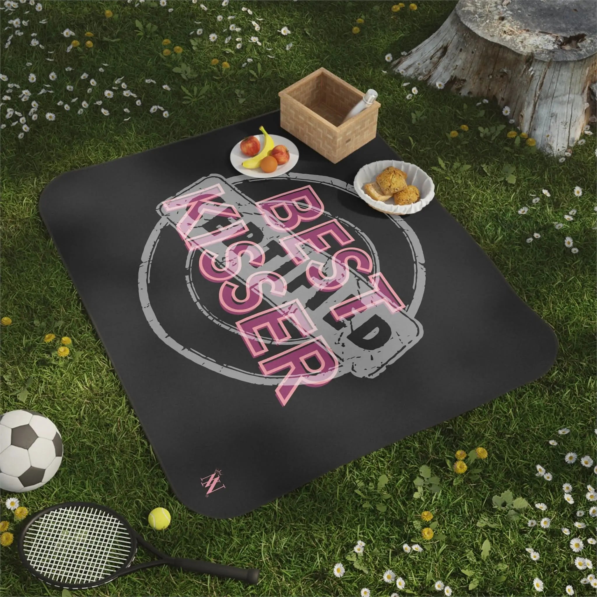 Certified: Best Kisser | Mix Match Fun-Flirty Lovers’ Water-Resistant Sex Blankets