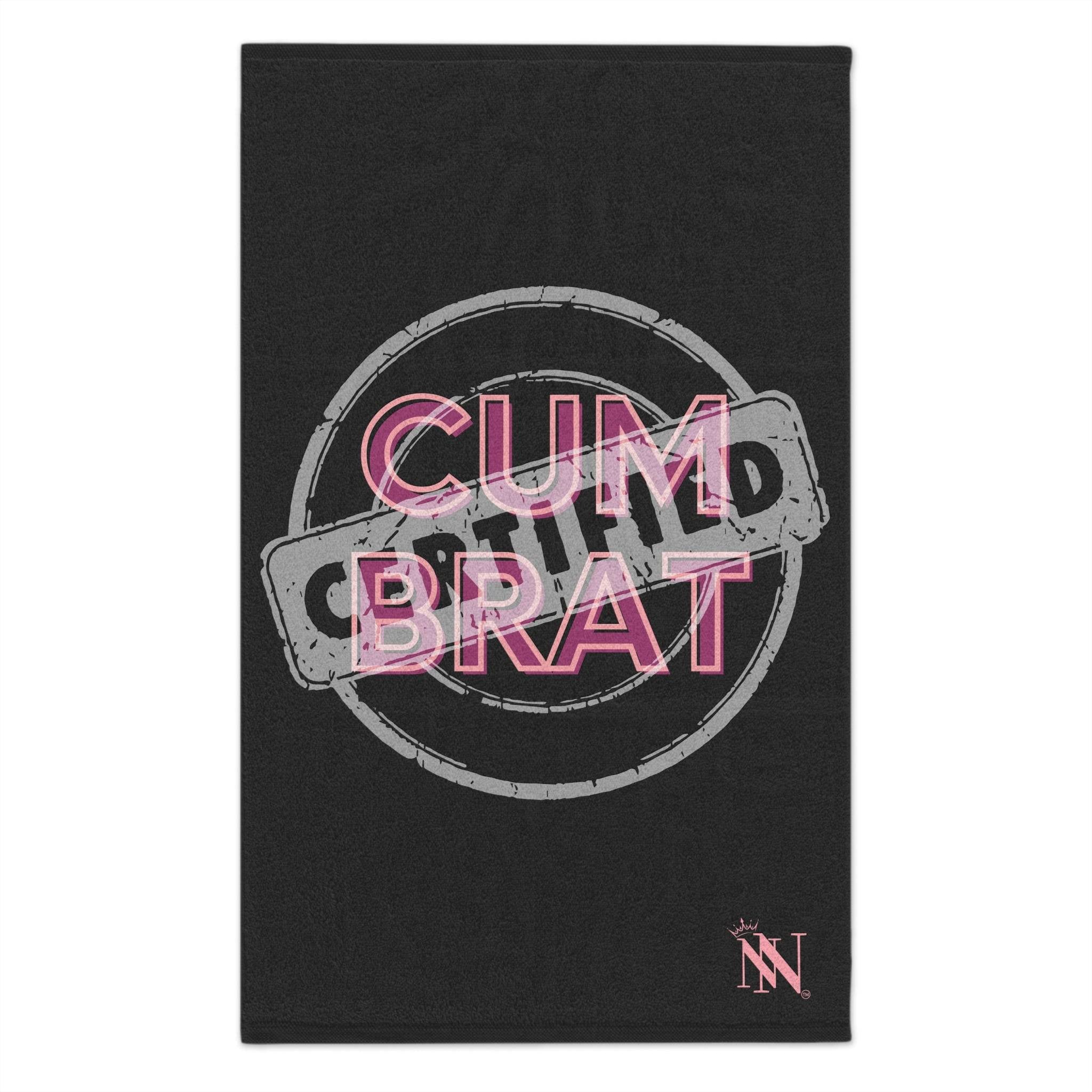 Certified: Cum Brat | Mix & Match Soft Fun-Flirty Lovers’ Towels