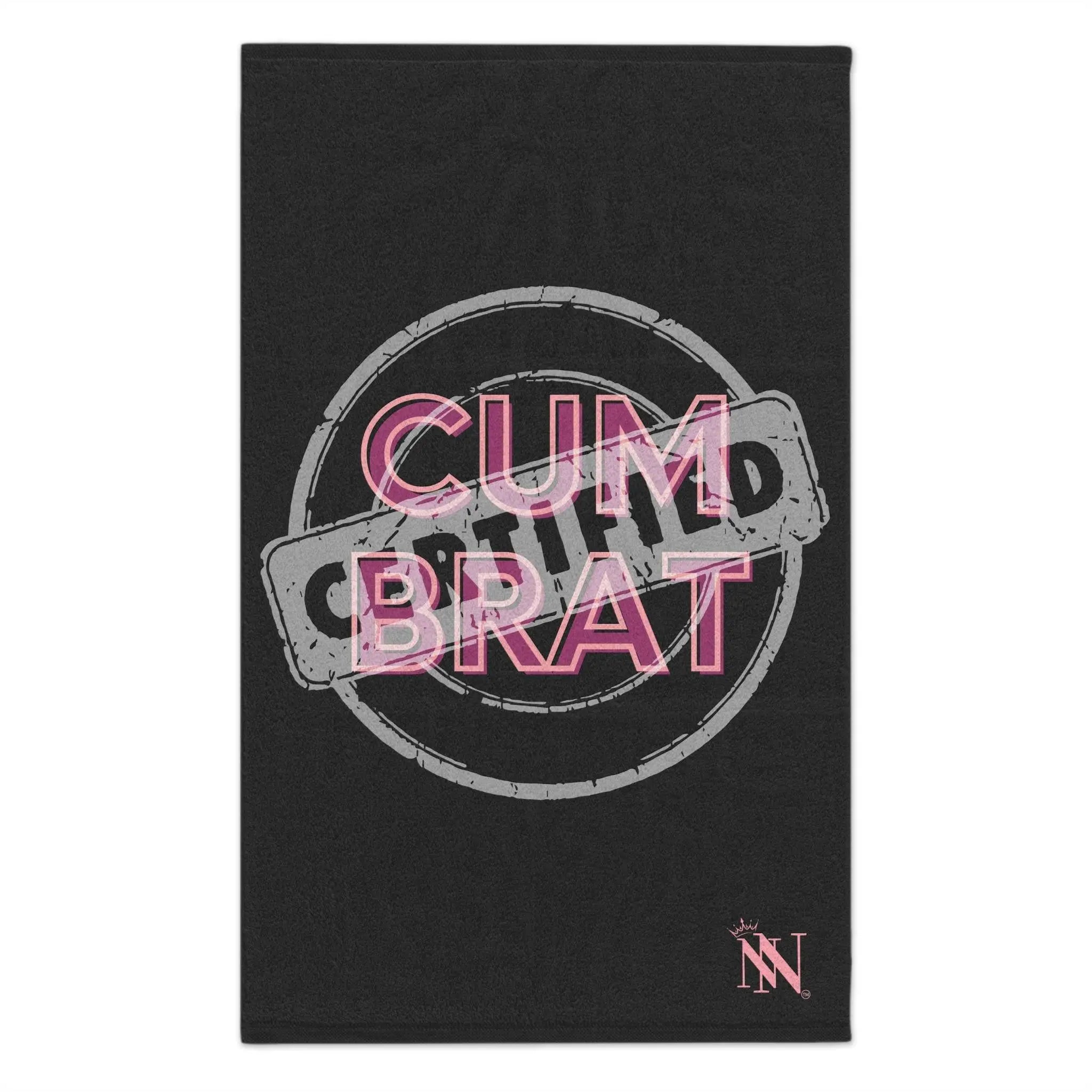 Certified: Cum Brat | Mix & Match Soft Fun-Flirty Lovers’ Towels