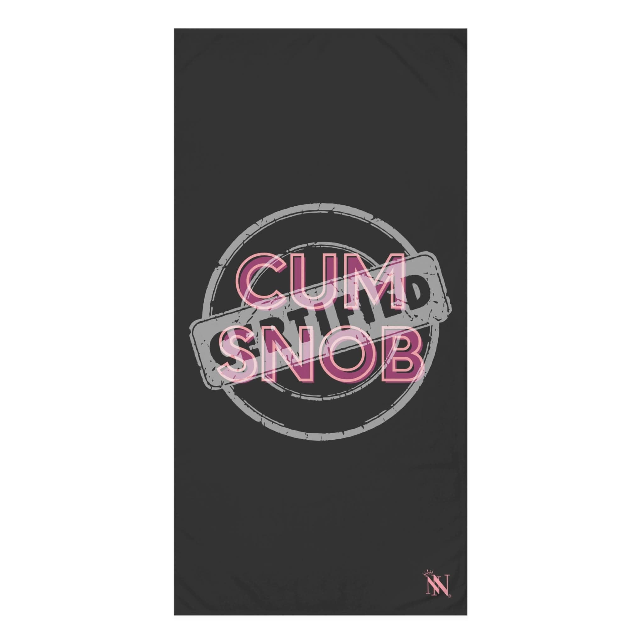 Certified: Cum Snob | Mix & Match Naughty XL Fun-Flirty Lovers’ Towels