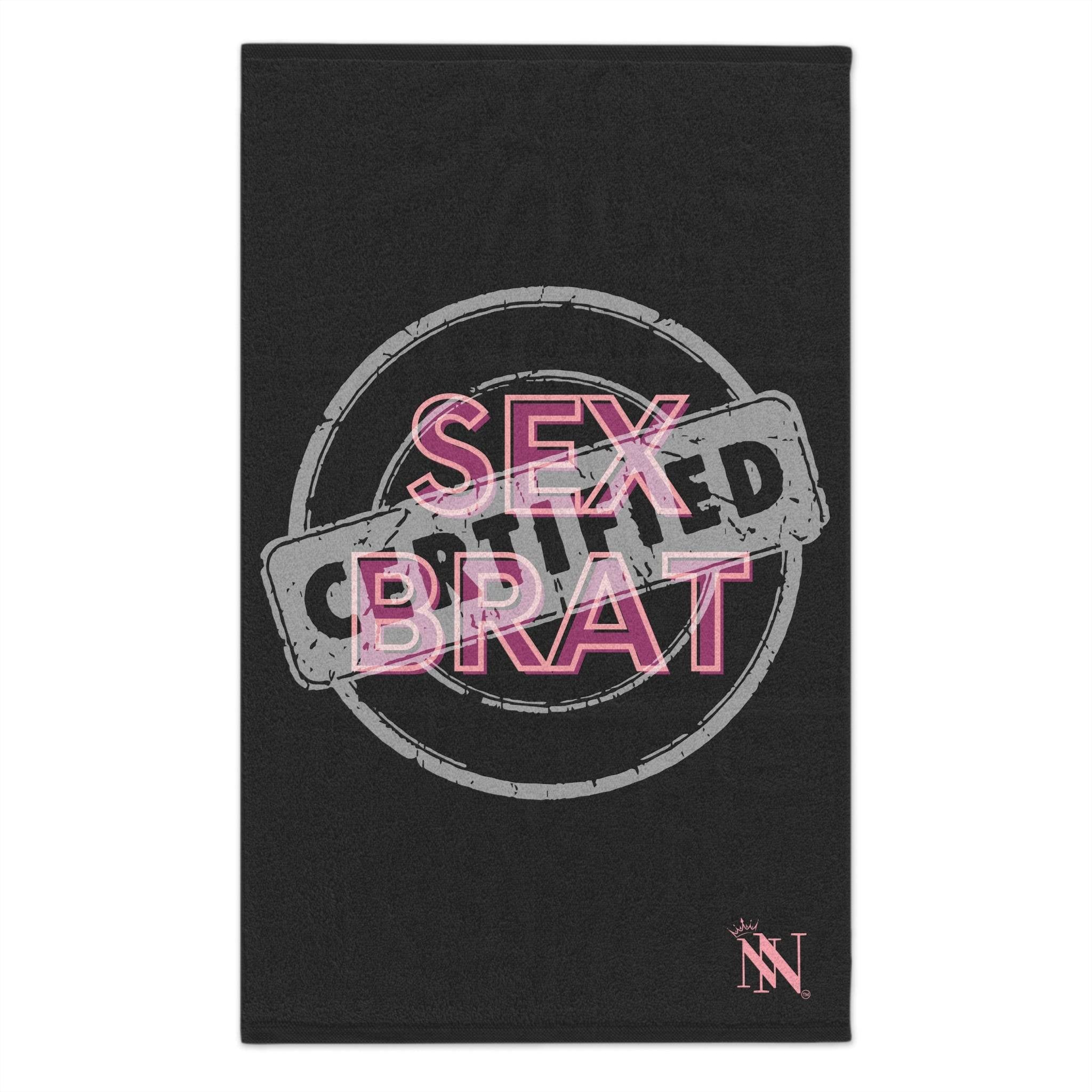 Certified: Sex Brat | Mix & Match Soft Fun-Flirty Lovers’ Towels