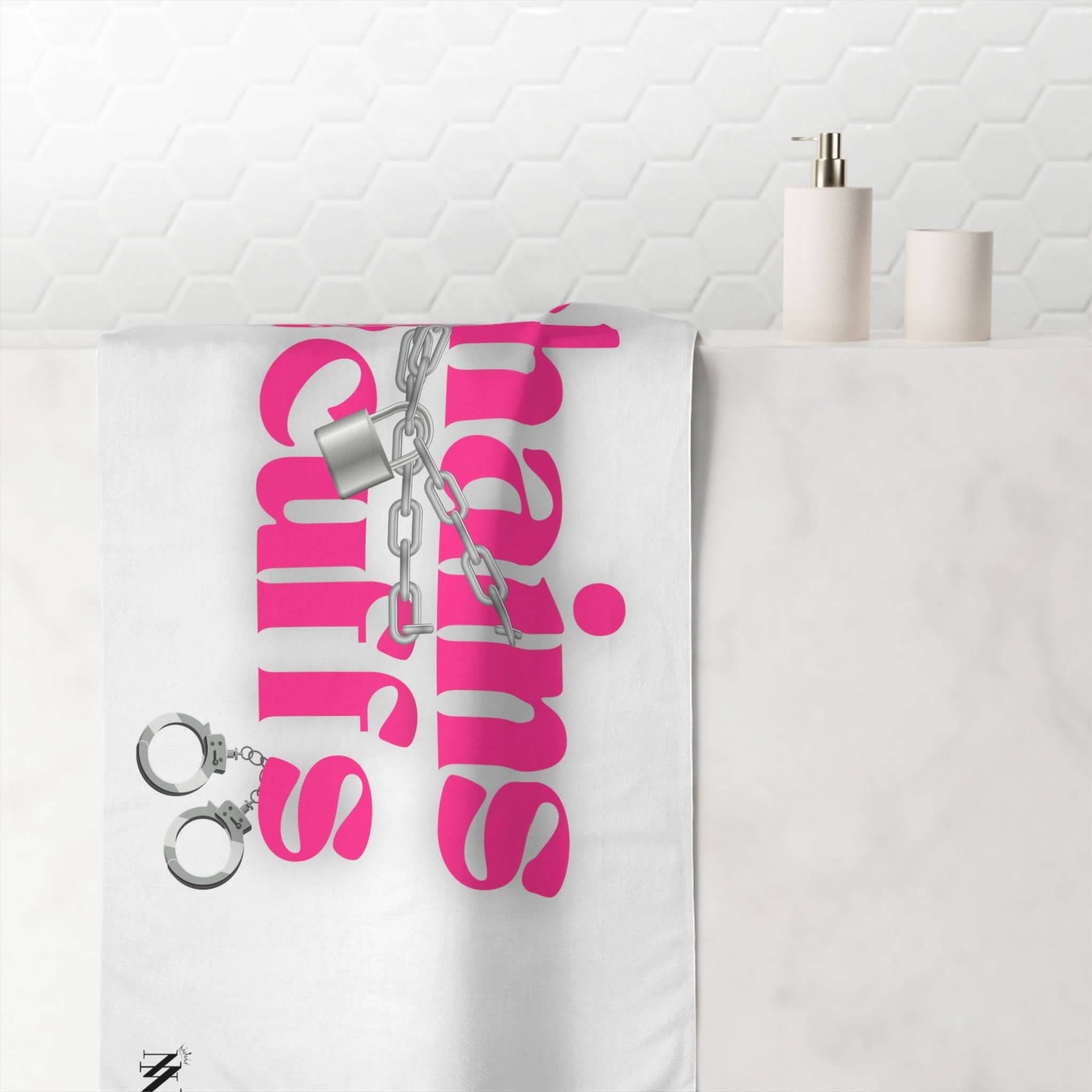 Chains & Cuffs | Mix & Match Naughty XL Fun-Flirty Lovers’ Towels