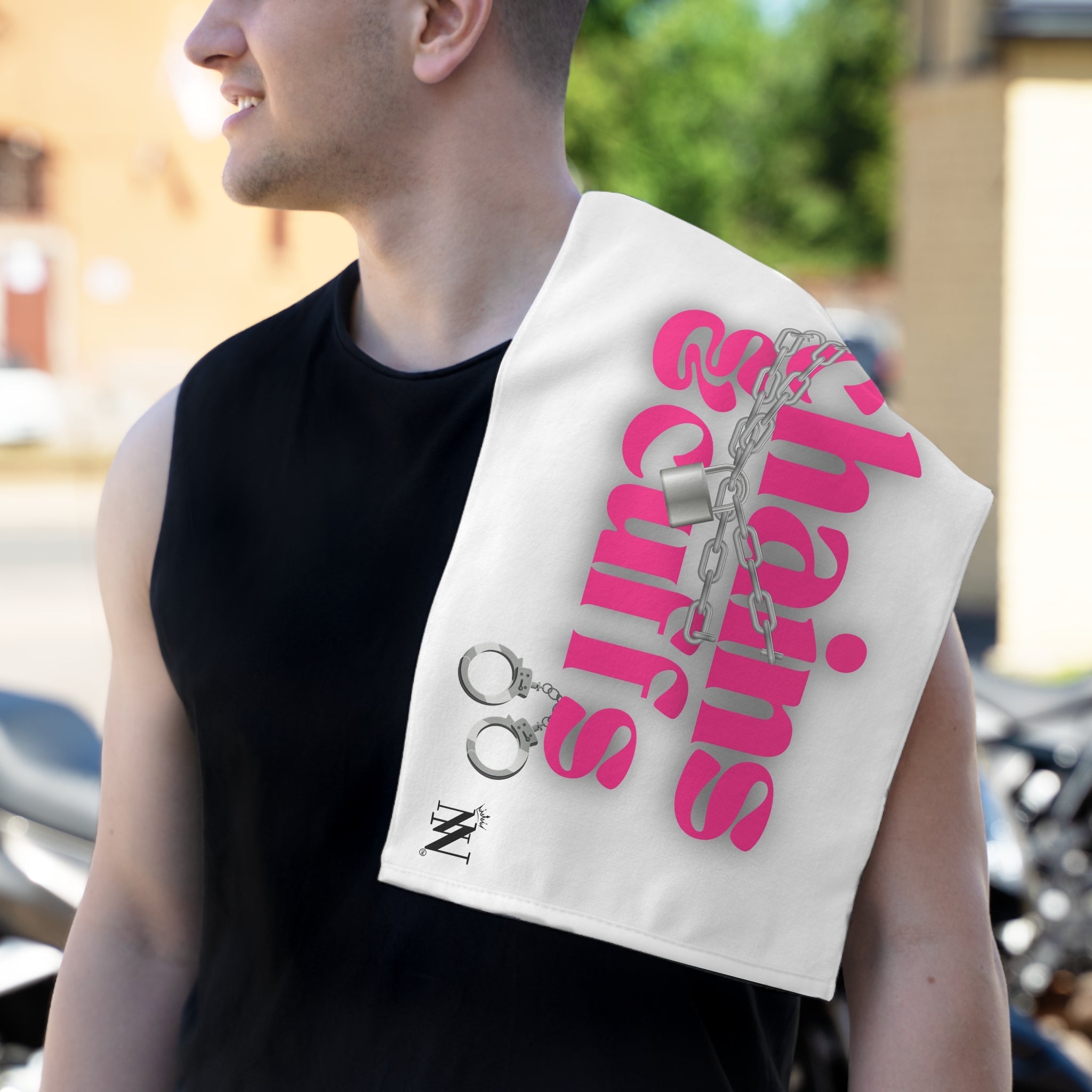 Chains & Cuffs | Mix & Match Soft Fun-Flirty Lovers’ Towels