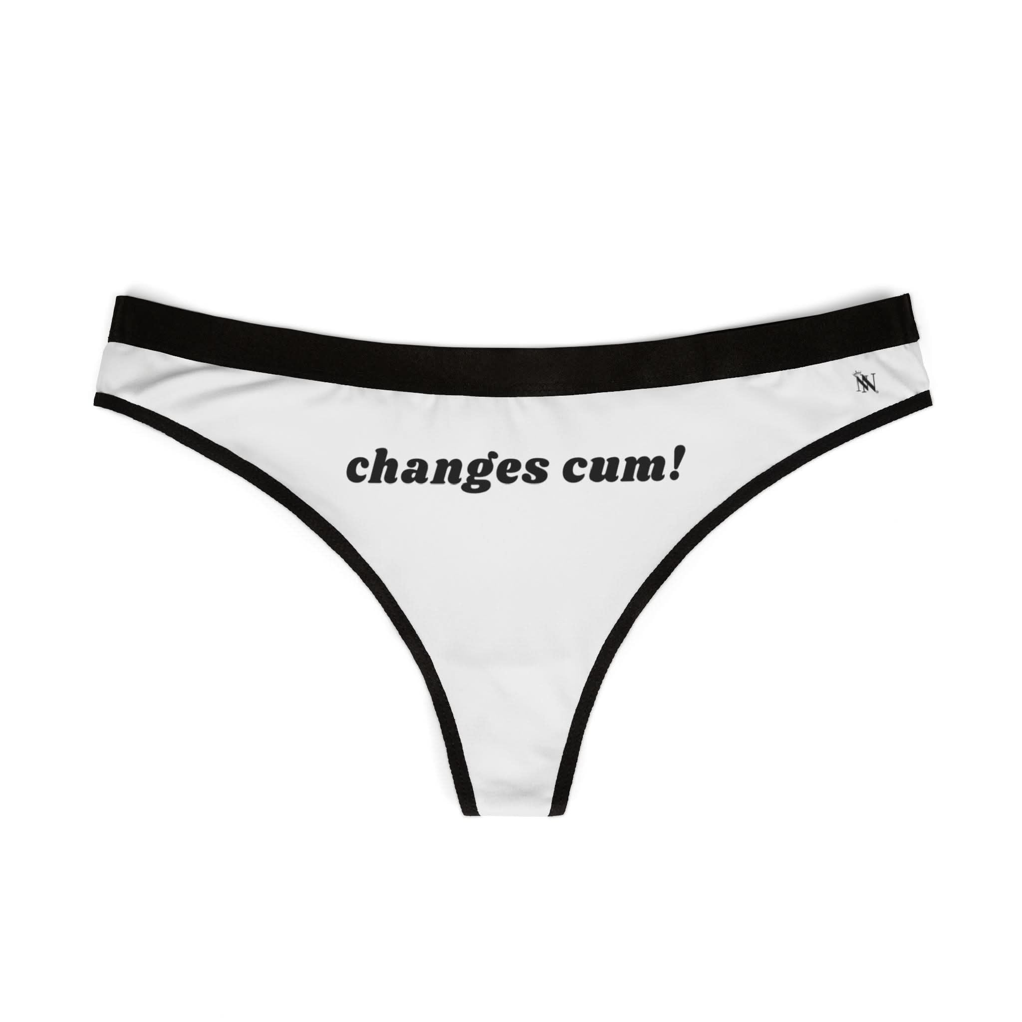 Changes Cum! | Mix & Match Women’s Fun-Flirty Lovers’ Thongs