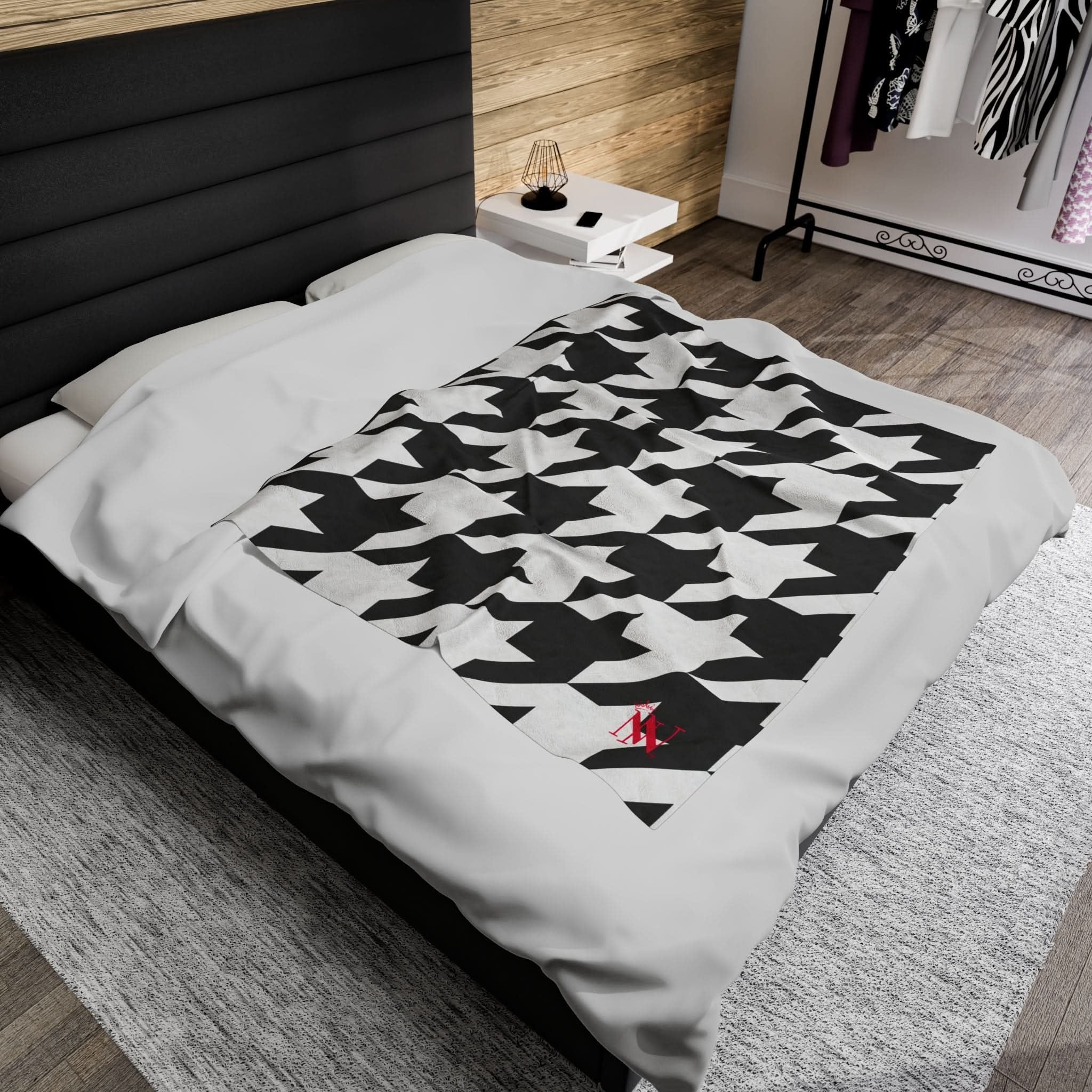 Checkered Past Star | Mix & Match Fun-Flirty Loversā Blankets