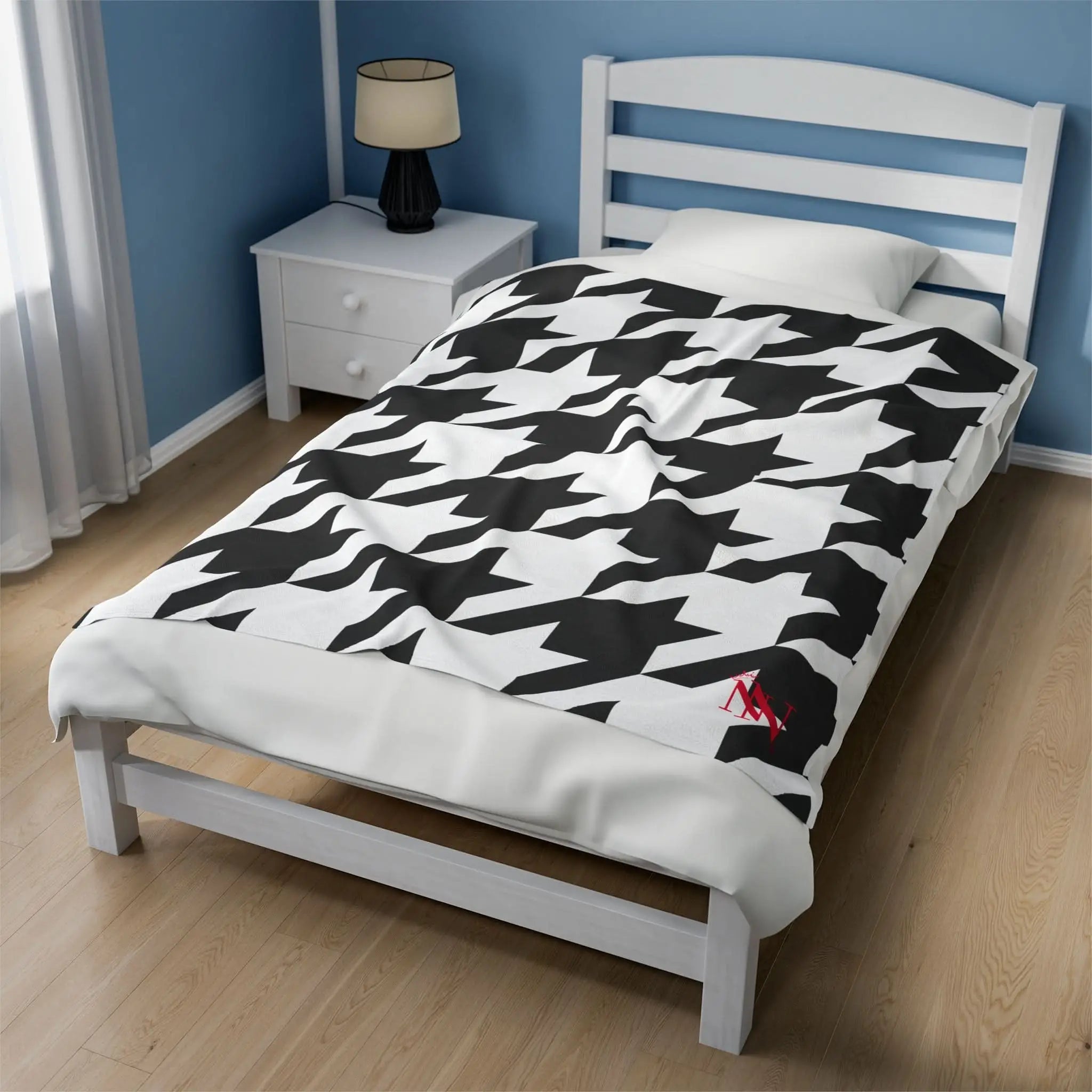Checkered Past Star | Mix & Match Fun-Flirty Lovers’ Blankets