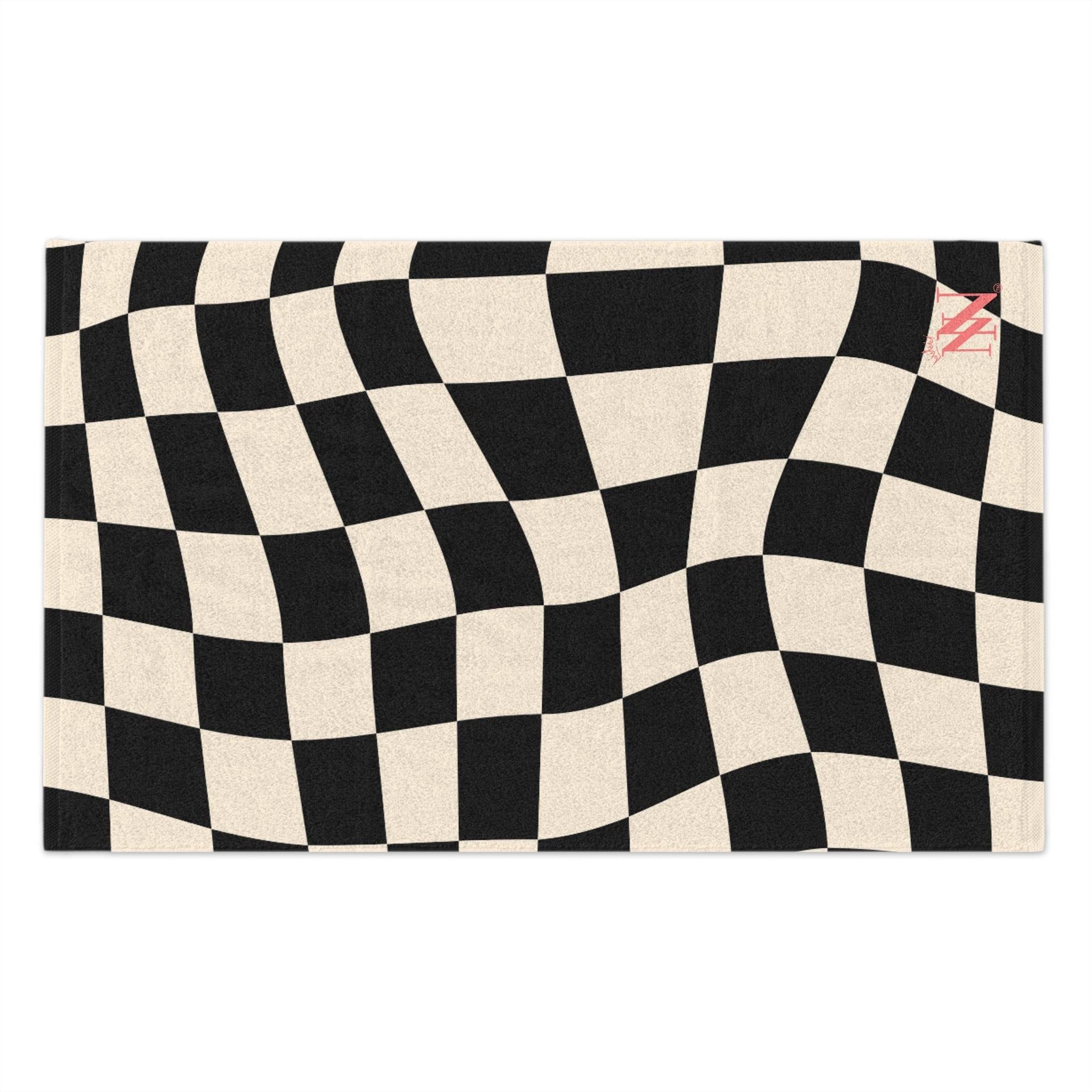Checkered Pasts | Mix & Match Soft Fun-Flirty Lovers’ Towels